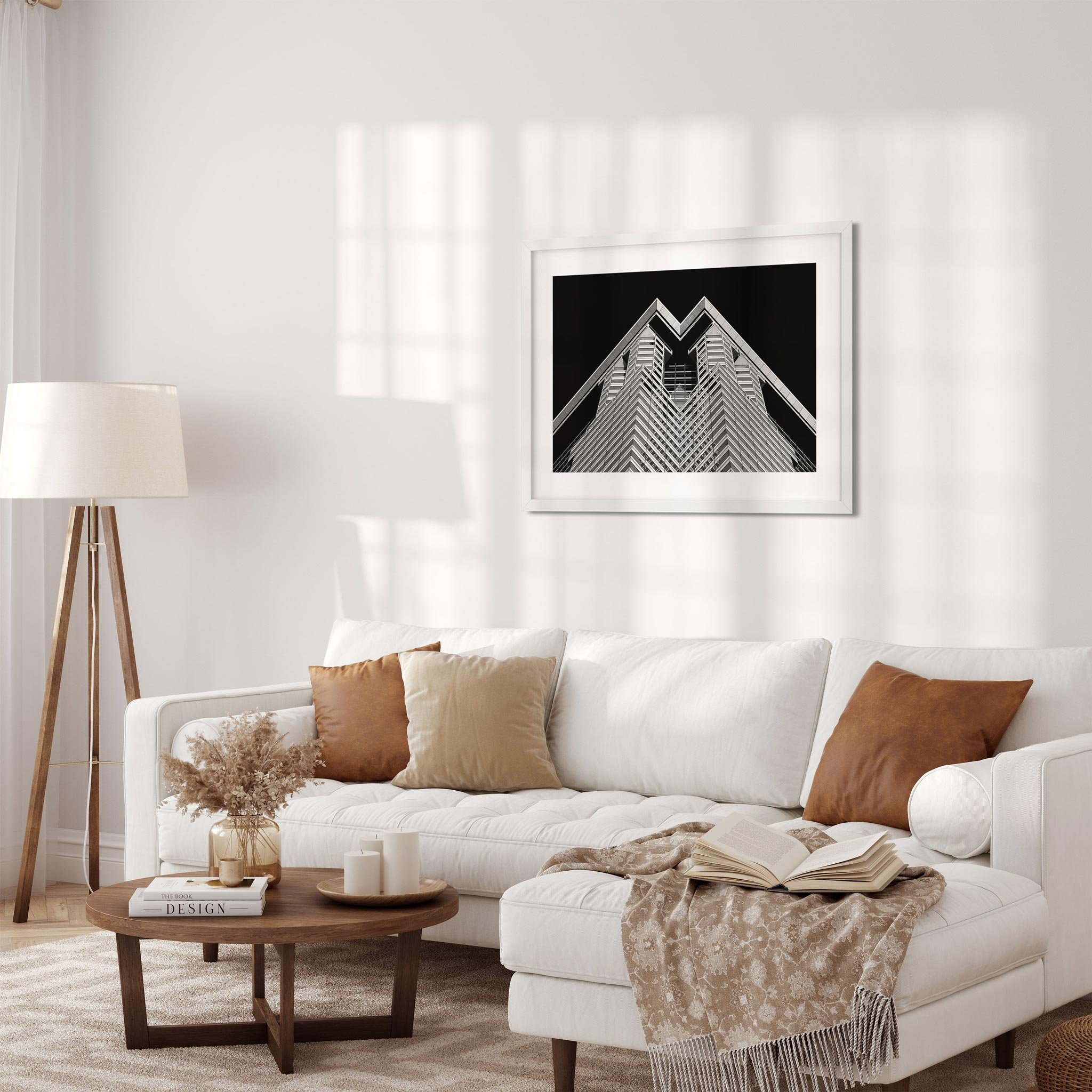 60 Wall Street - Black and White New York City Architecture Photography Fine Art Print