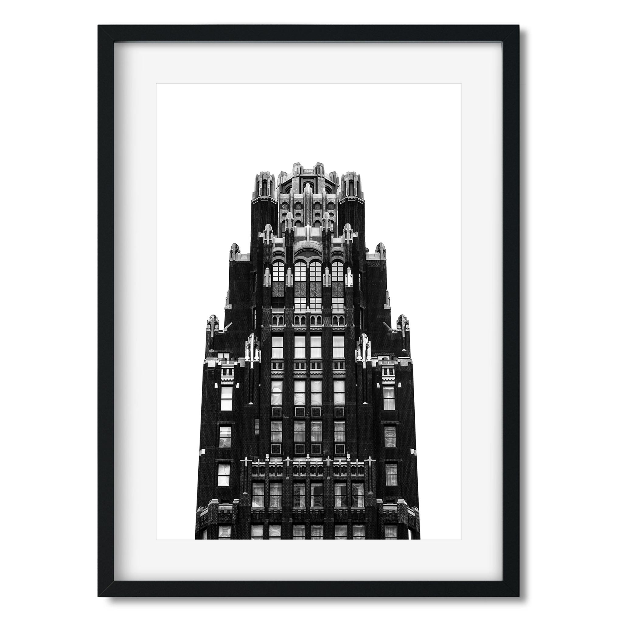 American Radiator Building - Black and White New York City Architecture Photography Fine Art Print