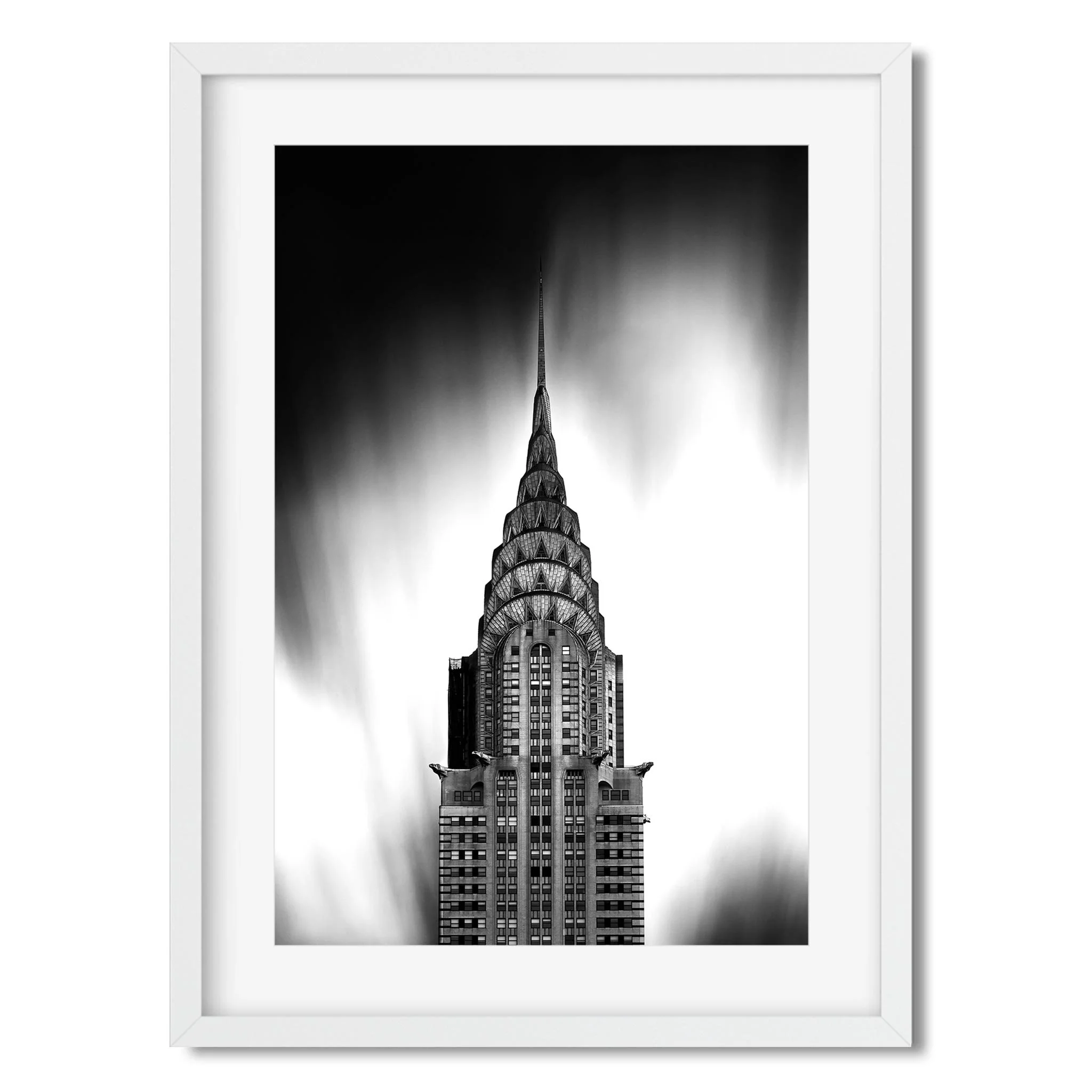 Chrysler Building - Black and White New York City Architecture Photography Fine Art Print