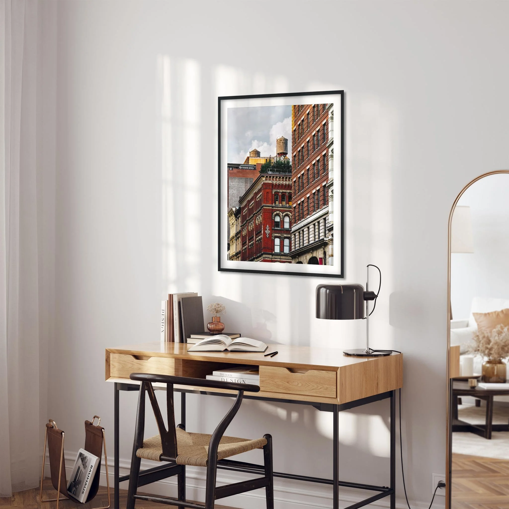 Water Tower on 676 Broadway, NoHo Manhattan - NYC Photography Color Fine Art Print Wall Art
