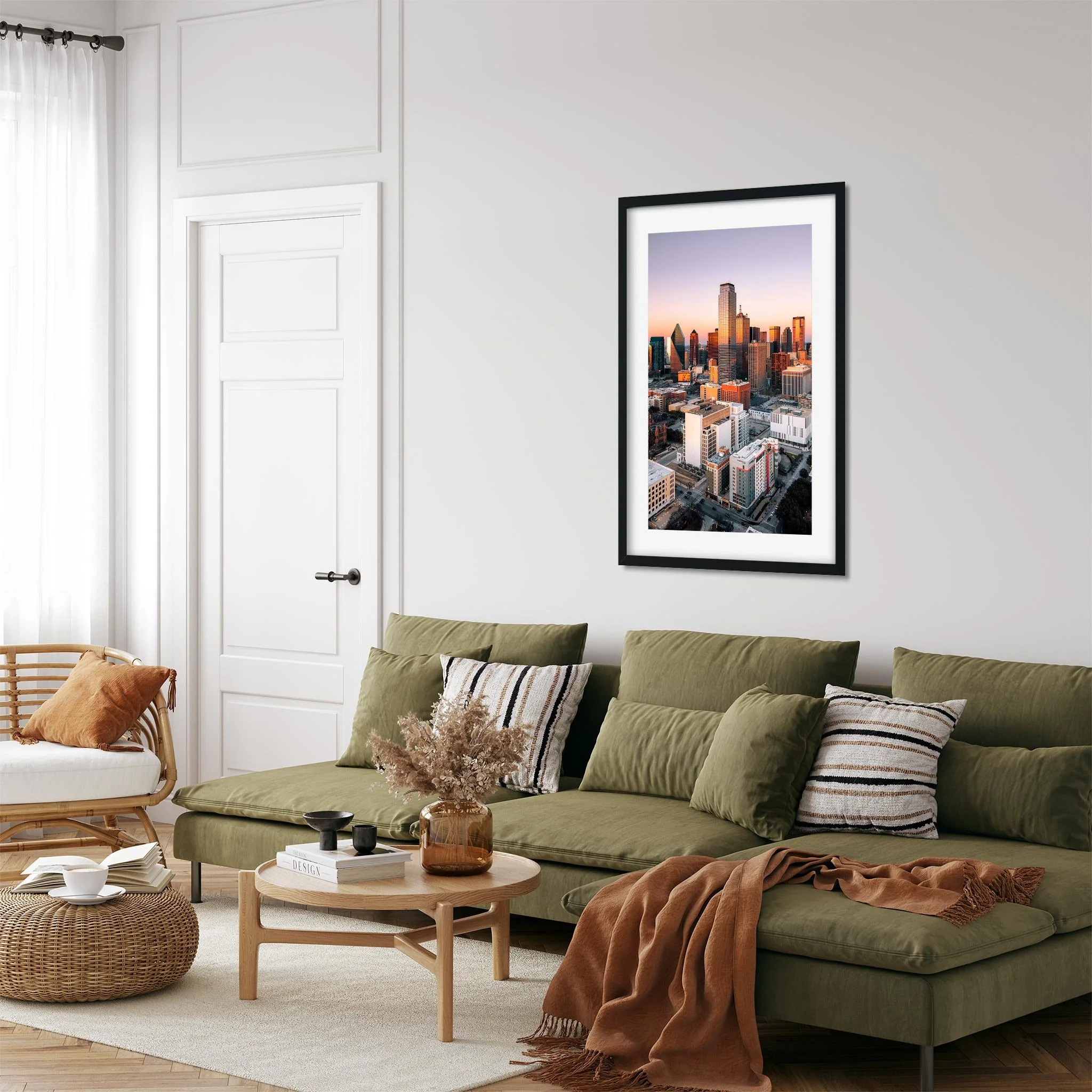 Downtown Dallas - Taxes Cityscape Photography Fine Art Print