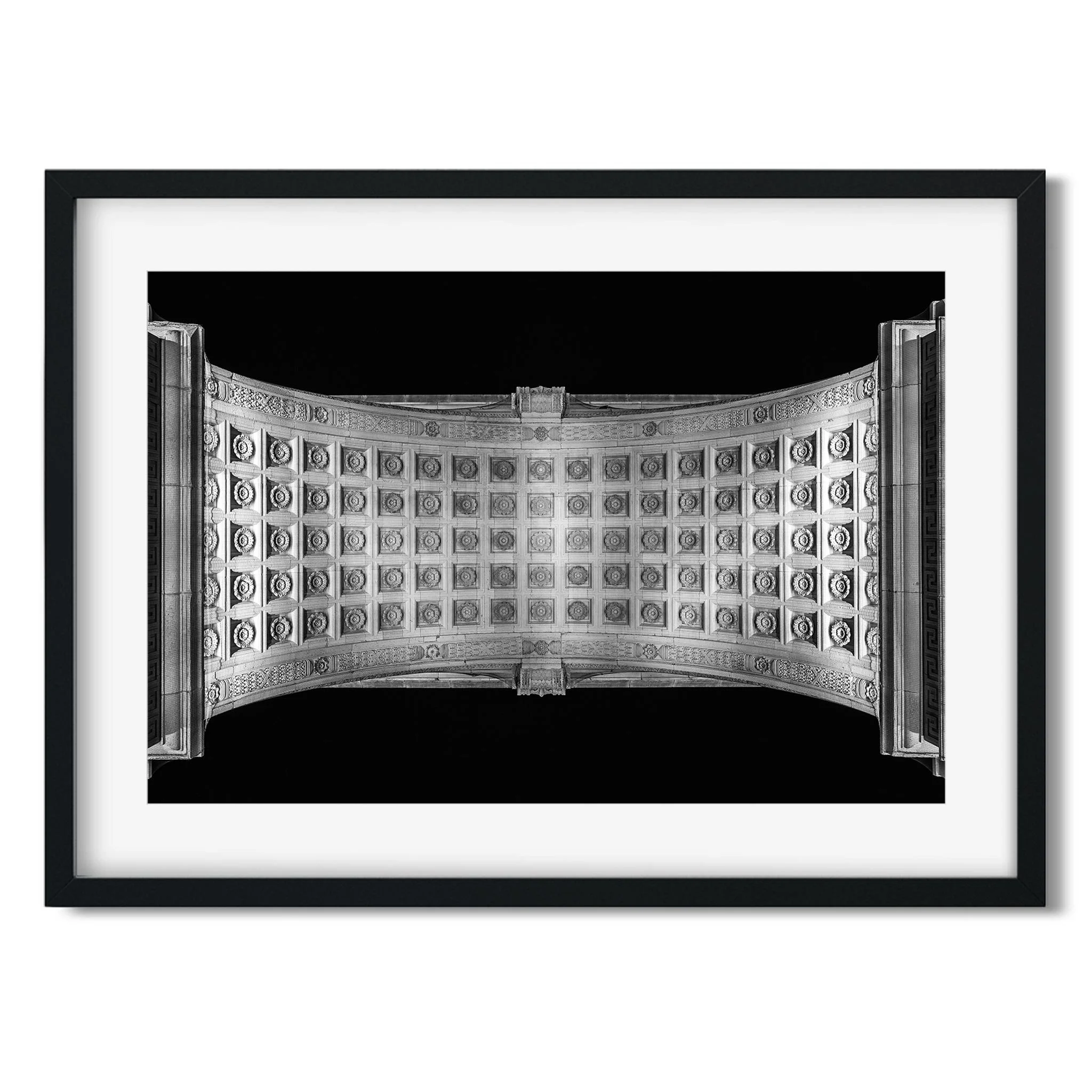 Washington Square Arch - Black and White New York City Architecture Photography Fine Art Print