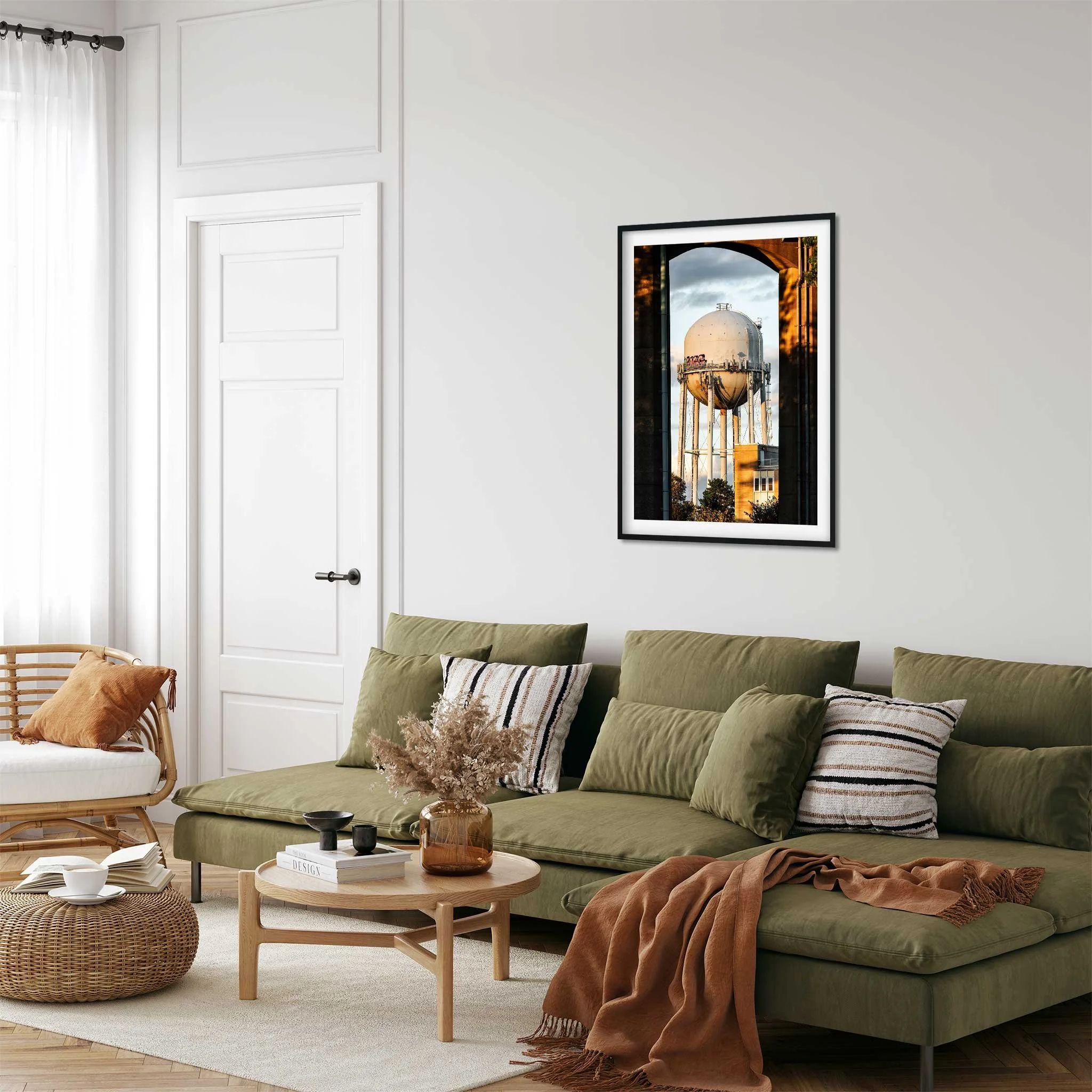Water Tower on Randall’s Island - New York City Photography Color Fine Art Print Wall Art