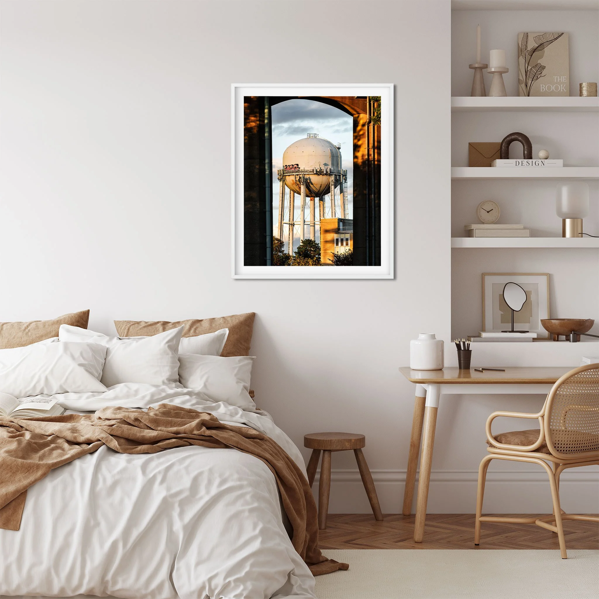 Water Tower on Randall’s Island - New York City Photography Color Fine Art Print Wall Art