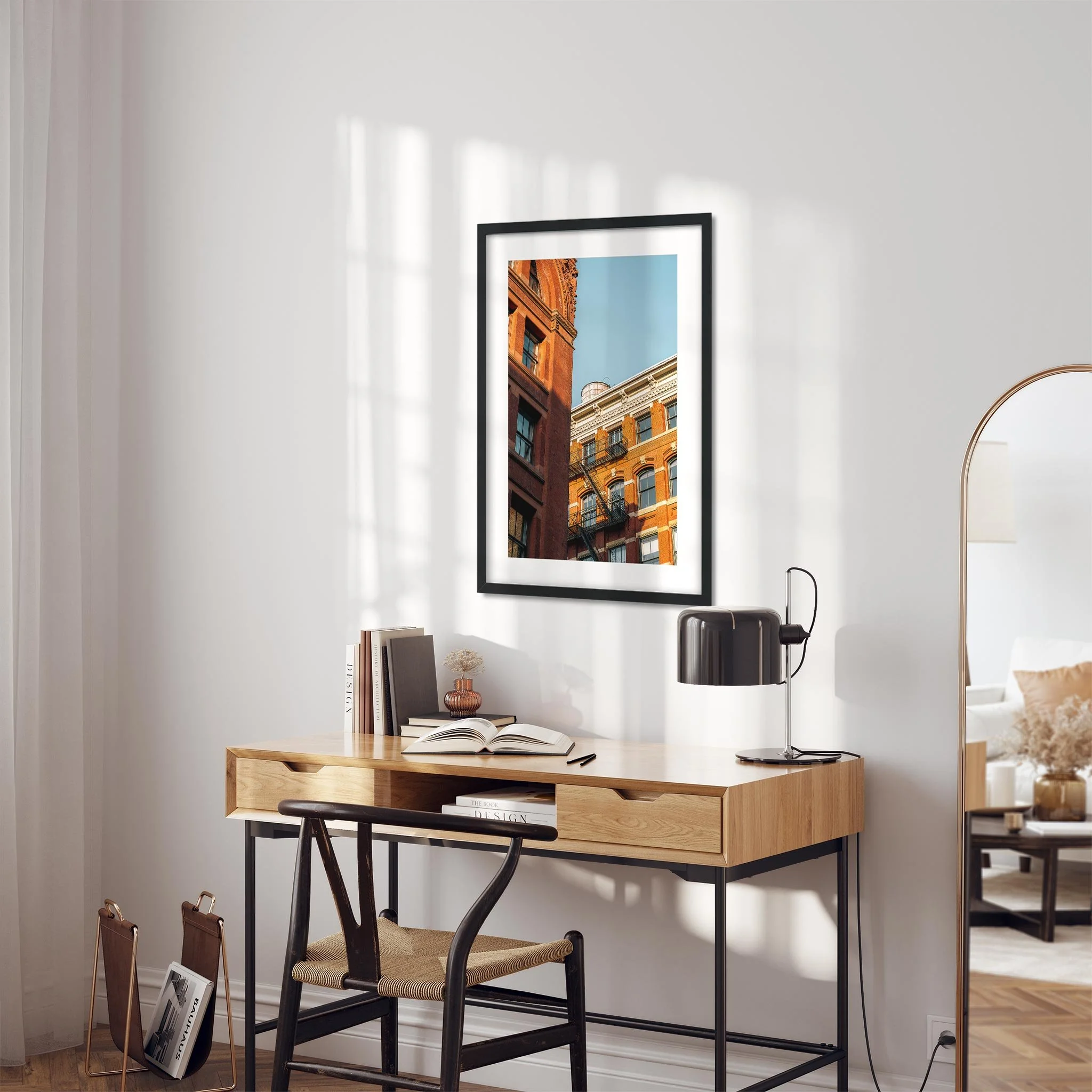 Water Tower in SOHO Manhattan - NYC Photography Color Fine Art Print Wall Art