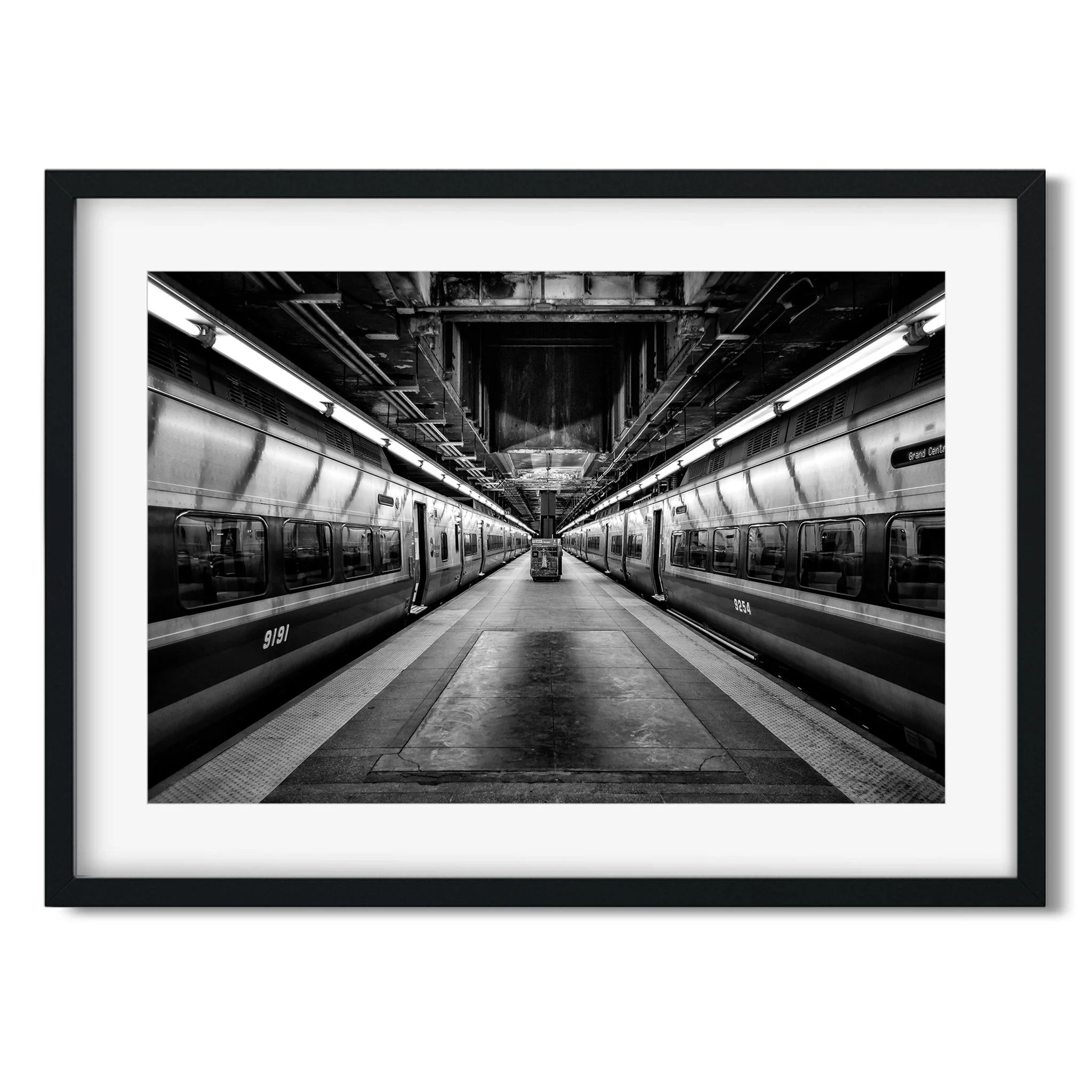 Metro-North Railroad Grand Central - Black and White New York City Architecture Photography Fine Art Print