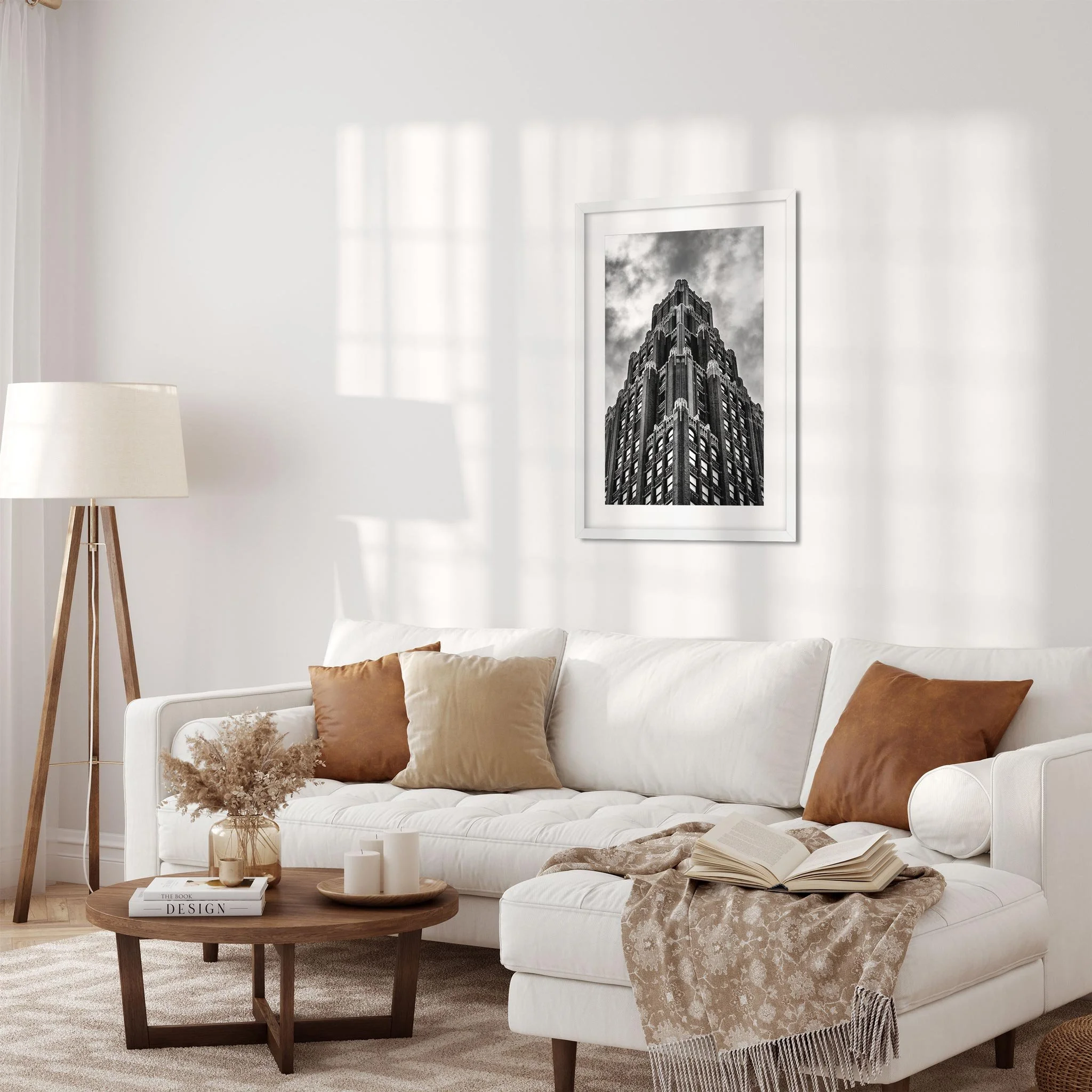 519 8th Avenue, Brooklyn - Black and White New York City Architecture Photography Fine Art Print