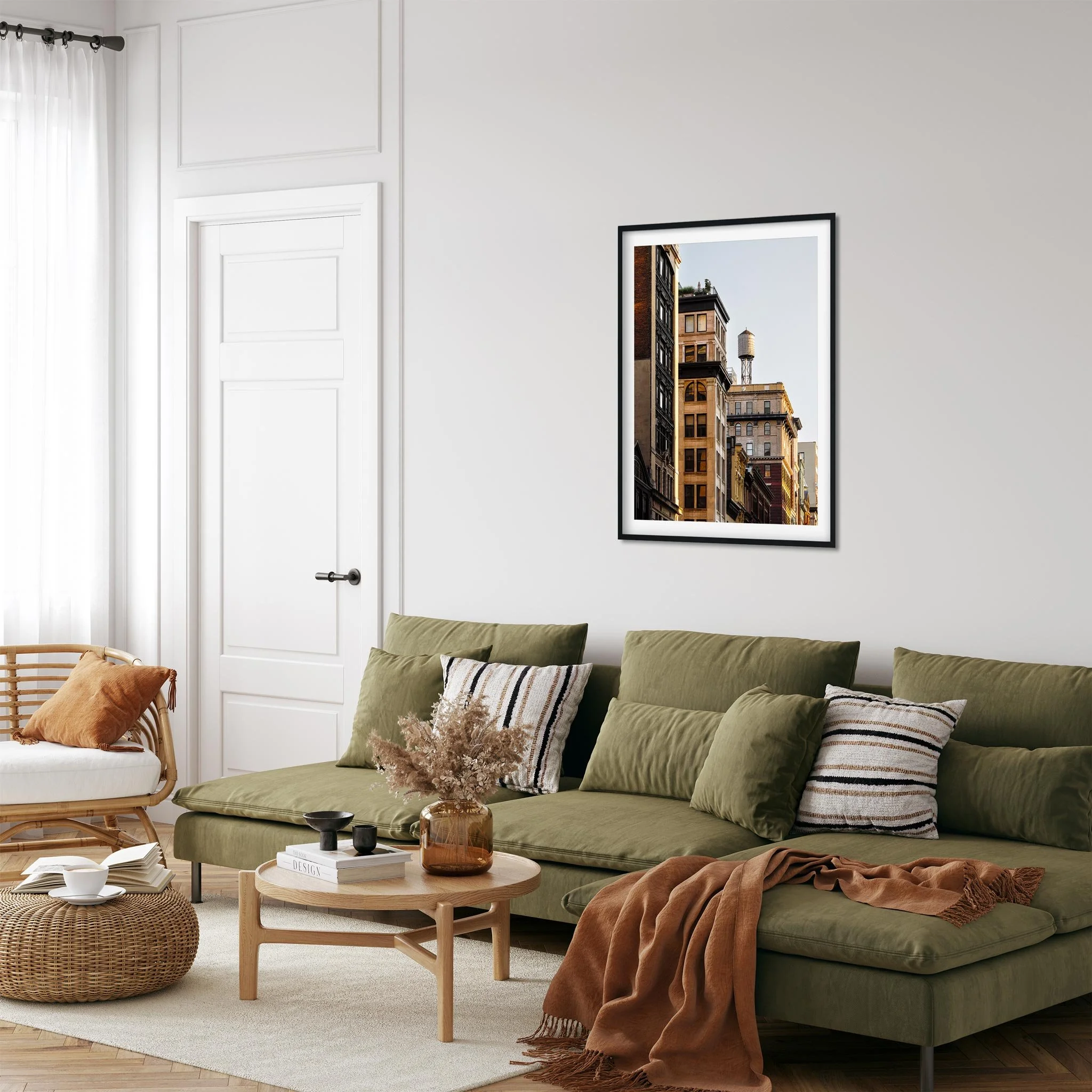 Water Tower on 29 E 10th Street in Greenwich Village - NYC Photography Color Fine Art Print Wall Art