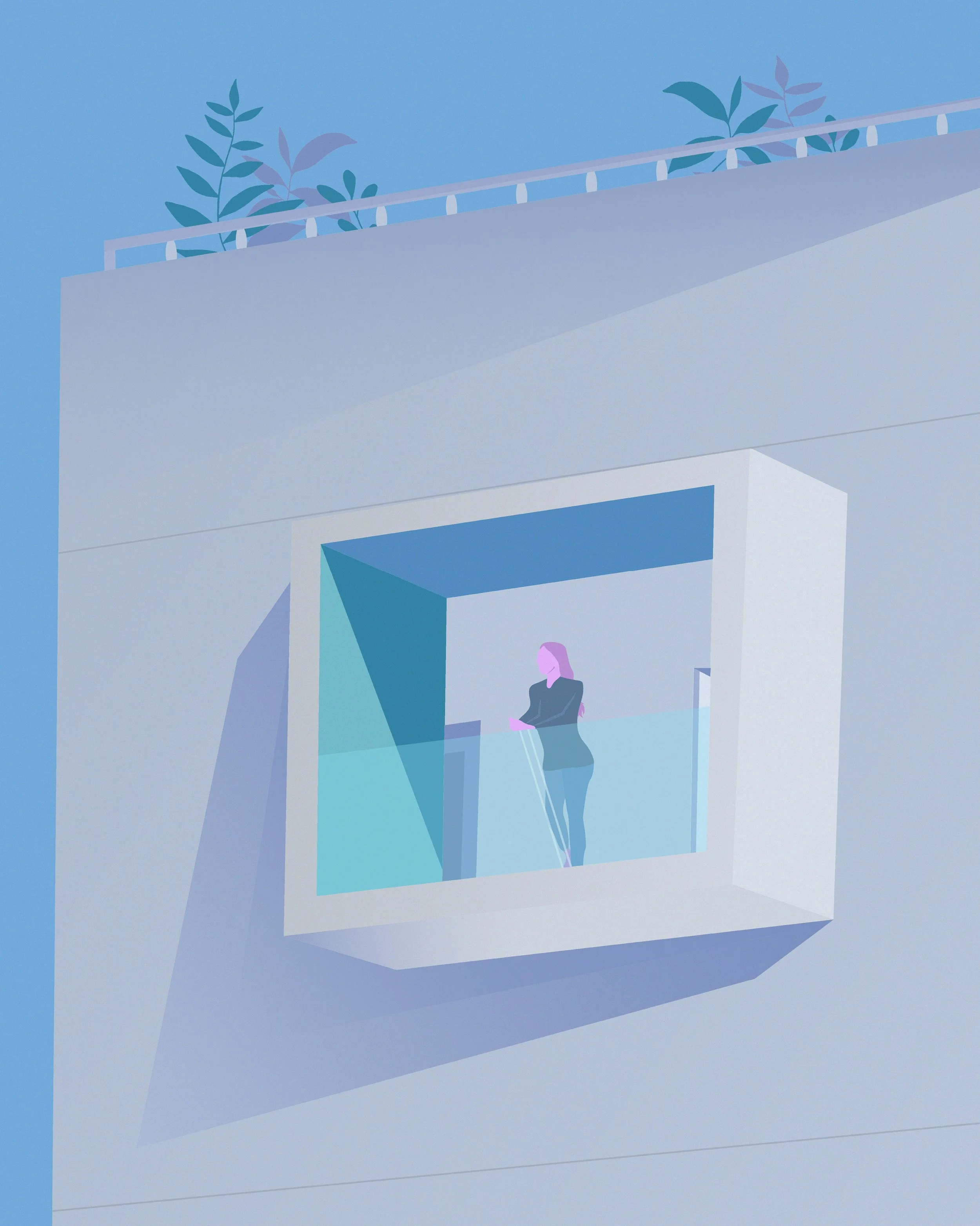 Flat Illustration "Day"