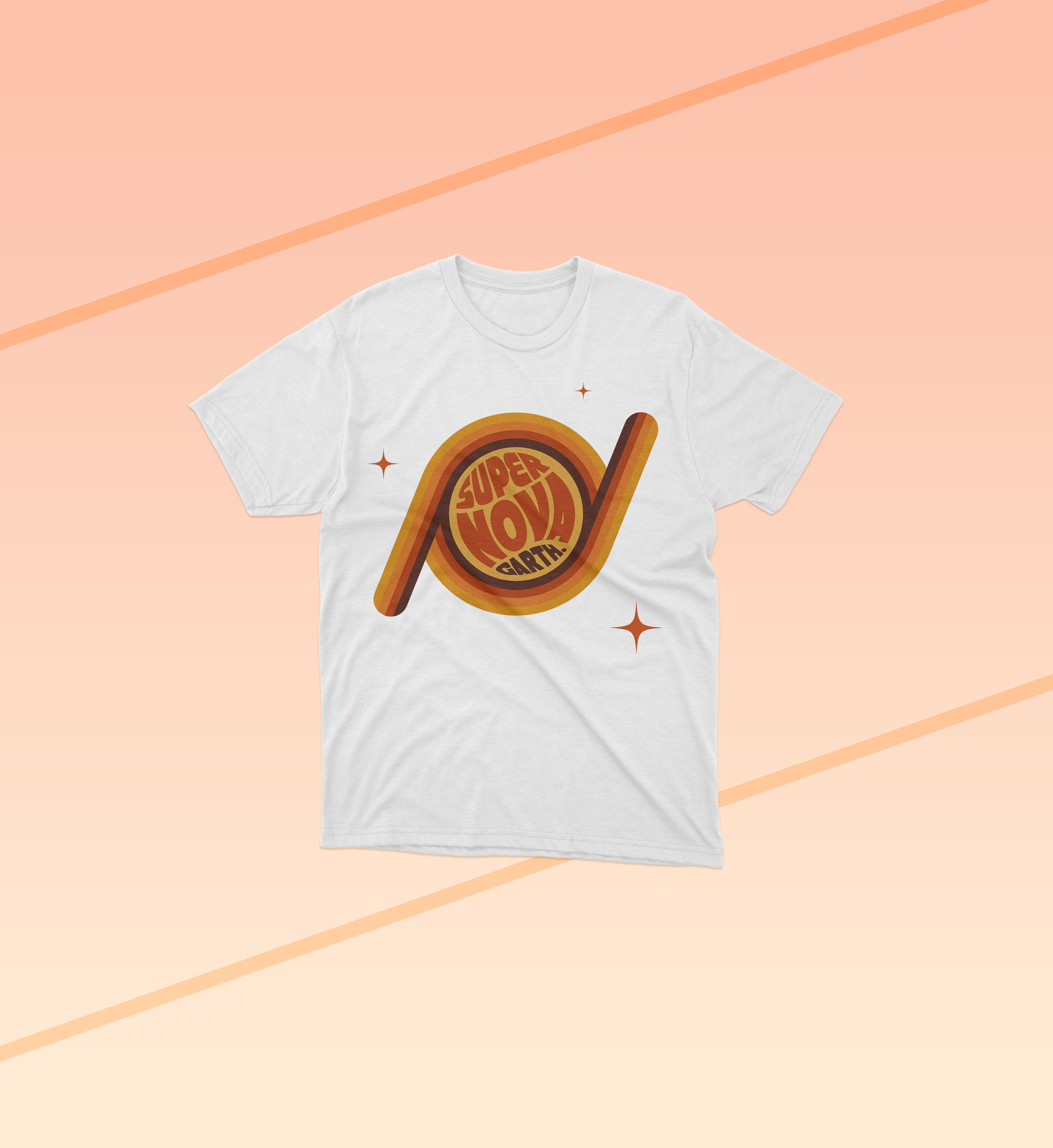 Garth. "Supernova" T-Shirt Design