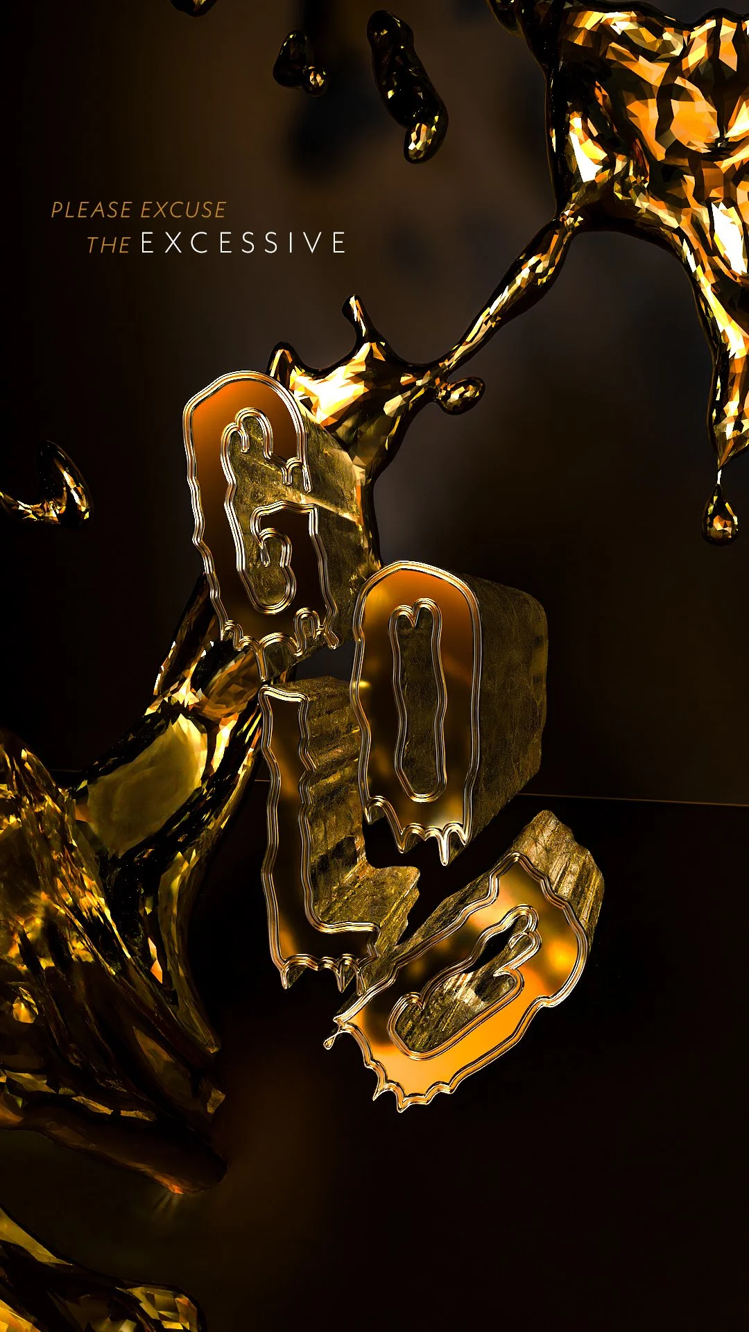 3D Gold Asset
