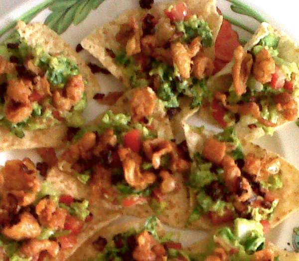 Fusion Chips - Totopos de Gribiñes con Guacamole