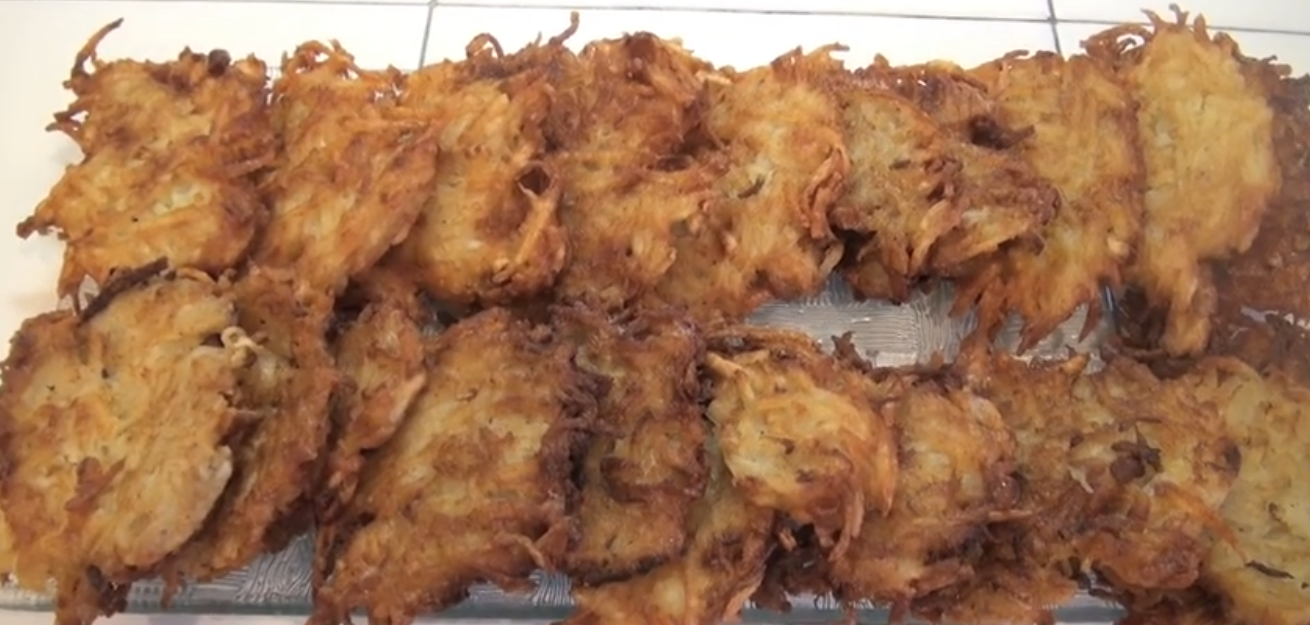 No Fail Potato Latkes With Sweet and Spicy Cranberry&nbsp;Sauce