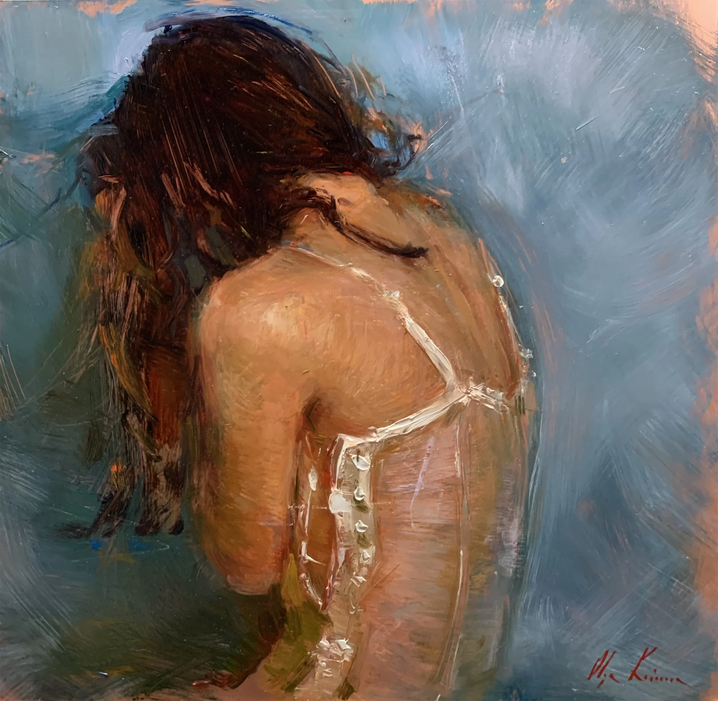 "Tender", 12x12"