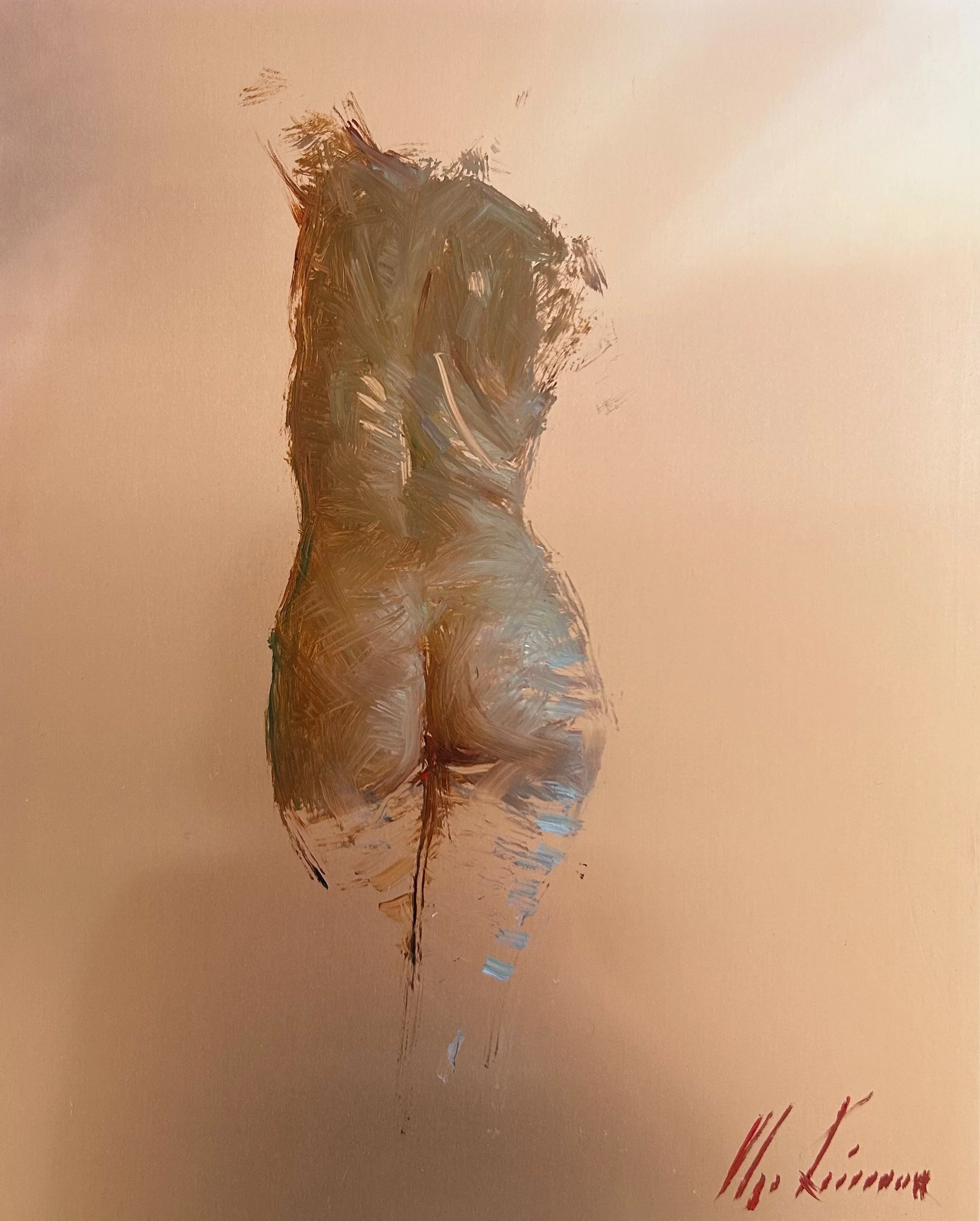 "Back I", 8X10"