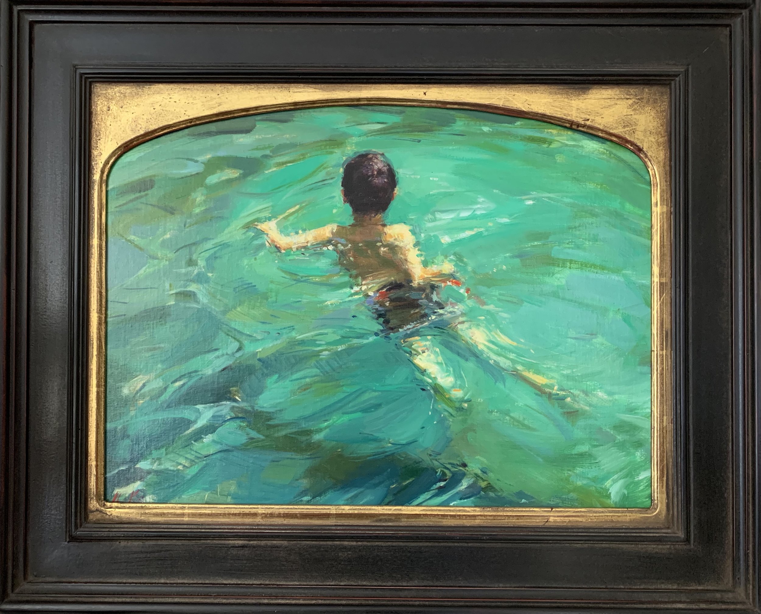 "Weightless", 18x24", oil on linen