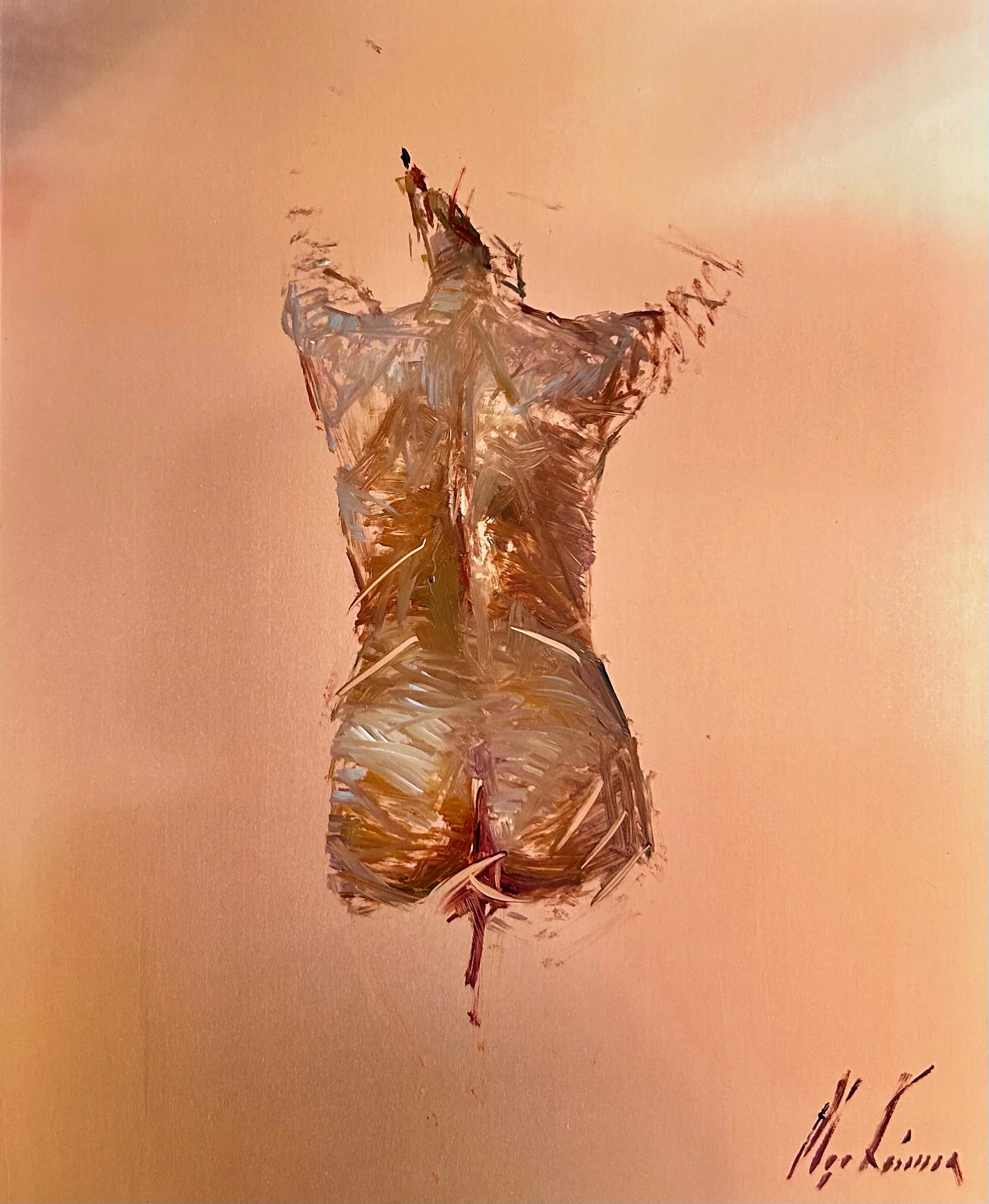 "Back II", 8X10"