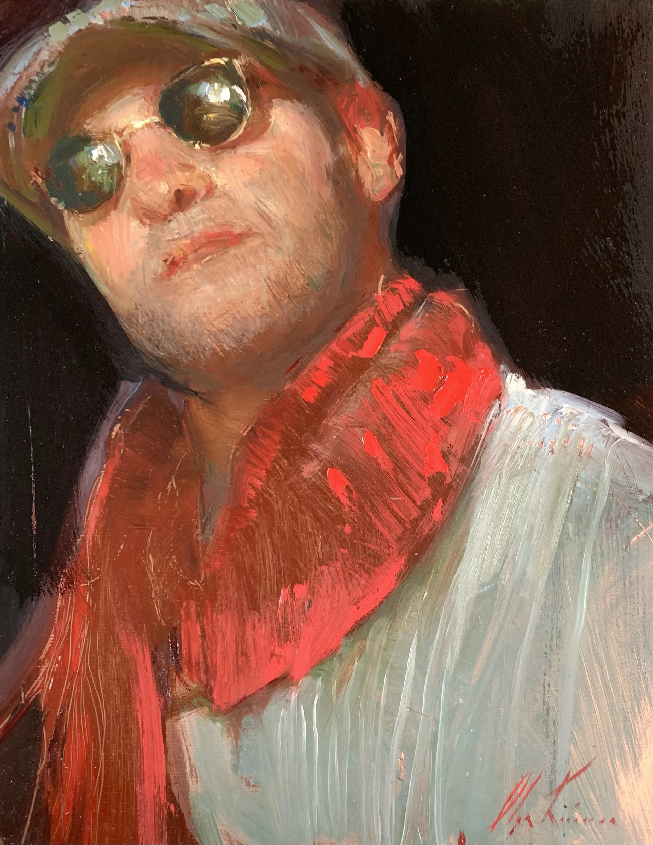 "Sunglasses", 8x10"