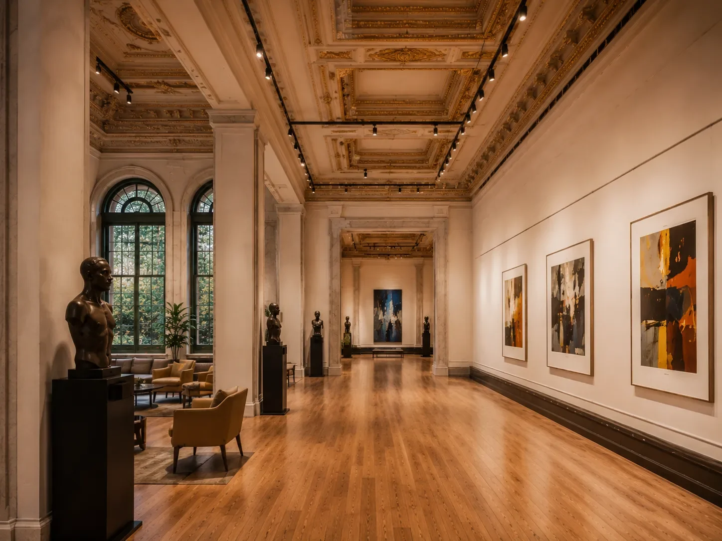 Contemporary Gallery Passage