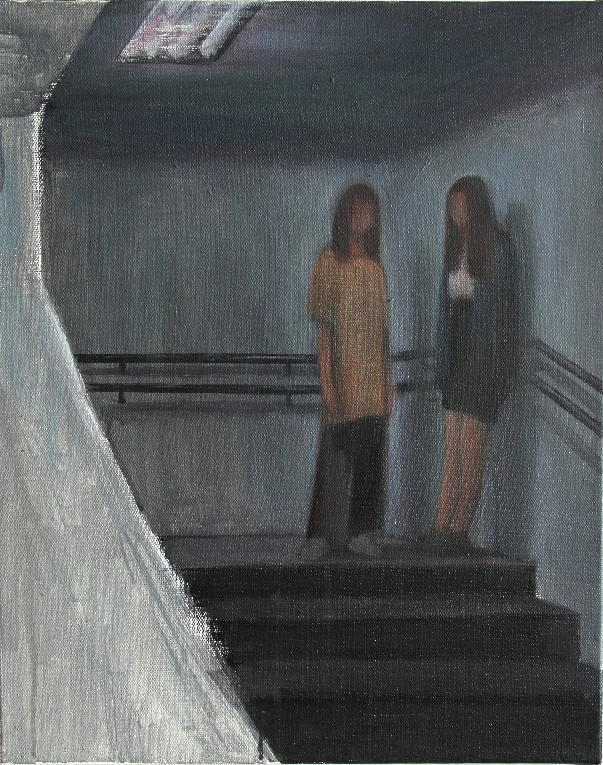 Nightfall, 2020. Oil on canvas, 50 x 40 cm