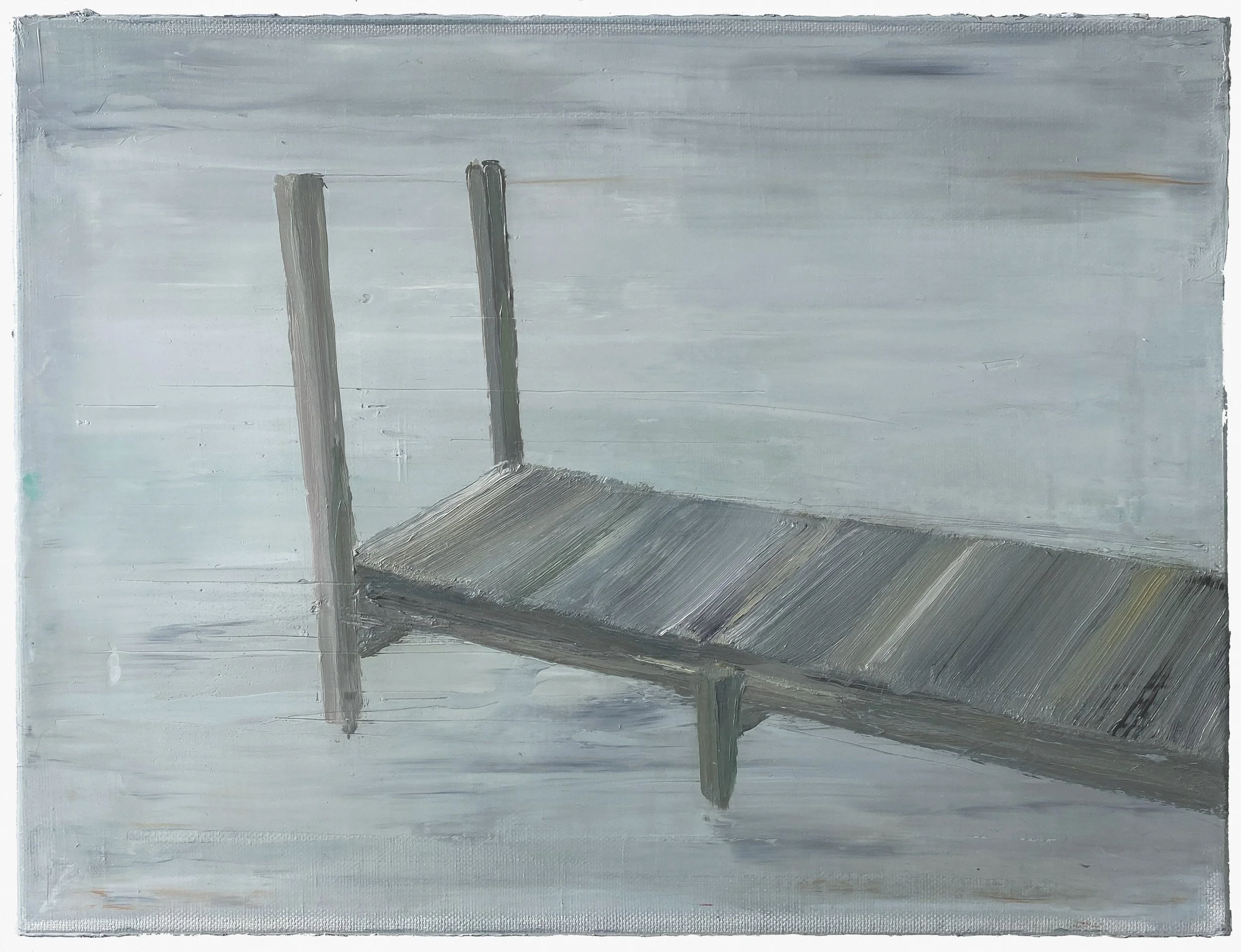 I -2026. Oil on canvas, 30 x 40 cm