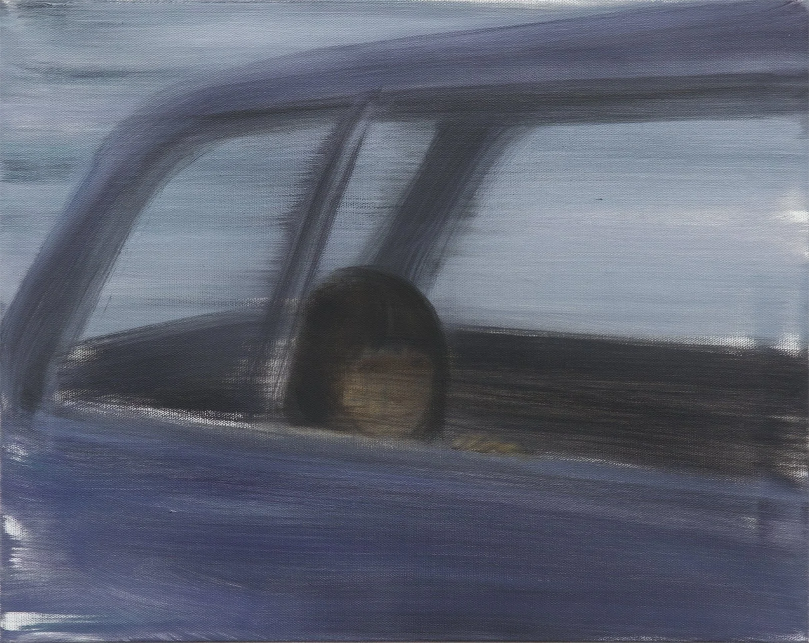 Wind, 2025. Oil on canvas, 40 x 50 cm
