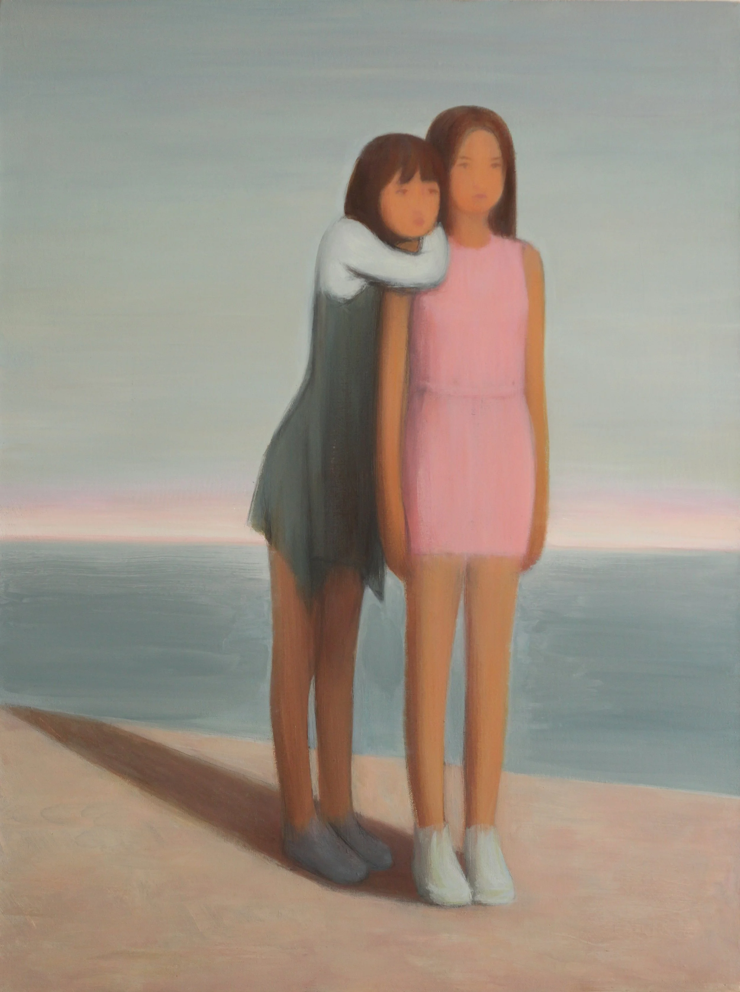 Sunset Glow, 2022. Oil on canvas, 80 x 60 cm