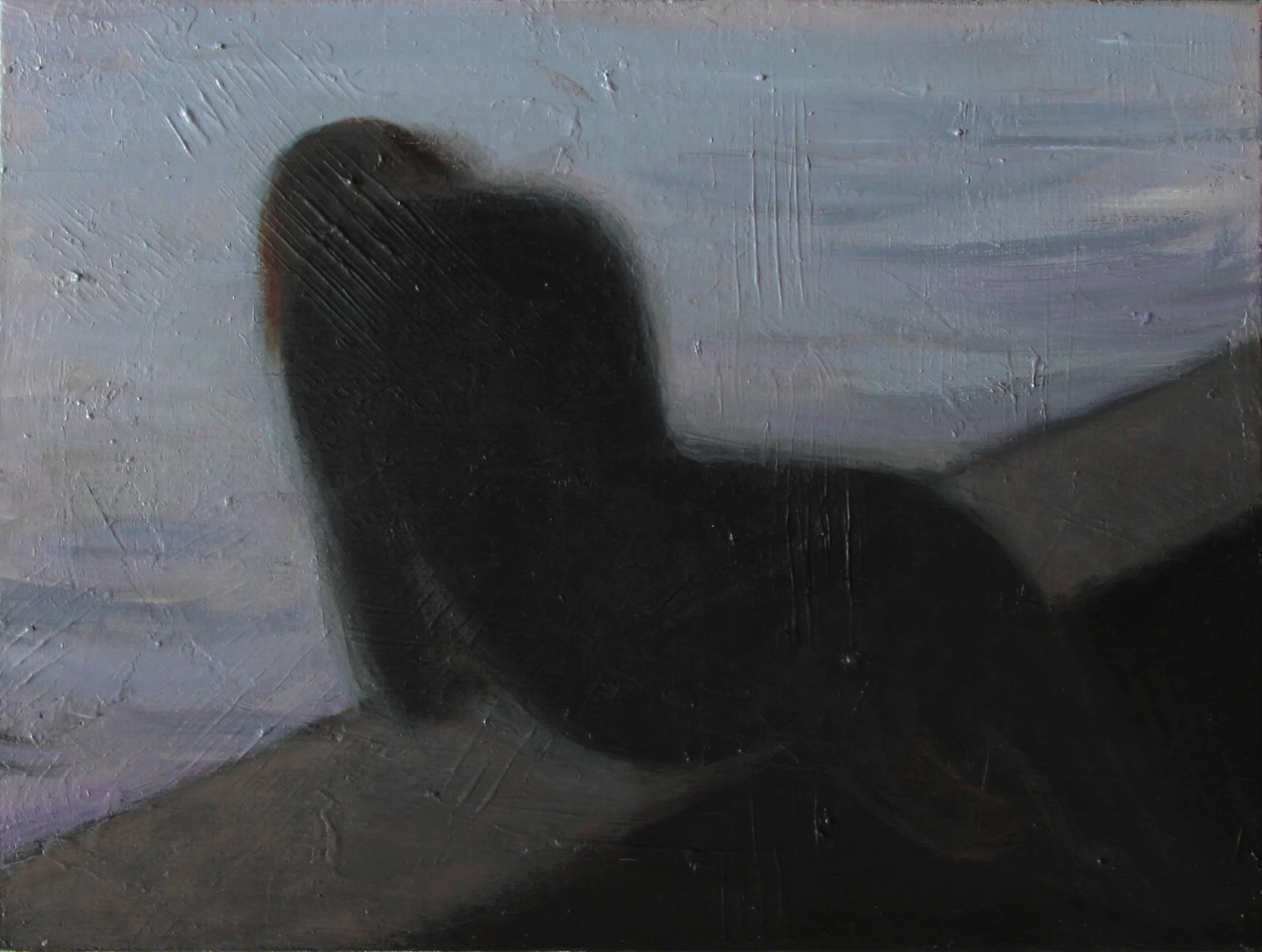 The West Lake, 2020. Oil on canvas, 30 x 40 cm