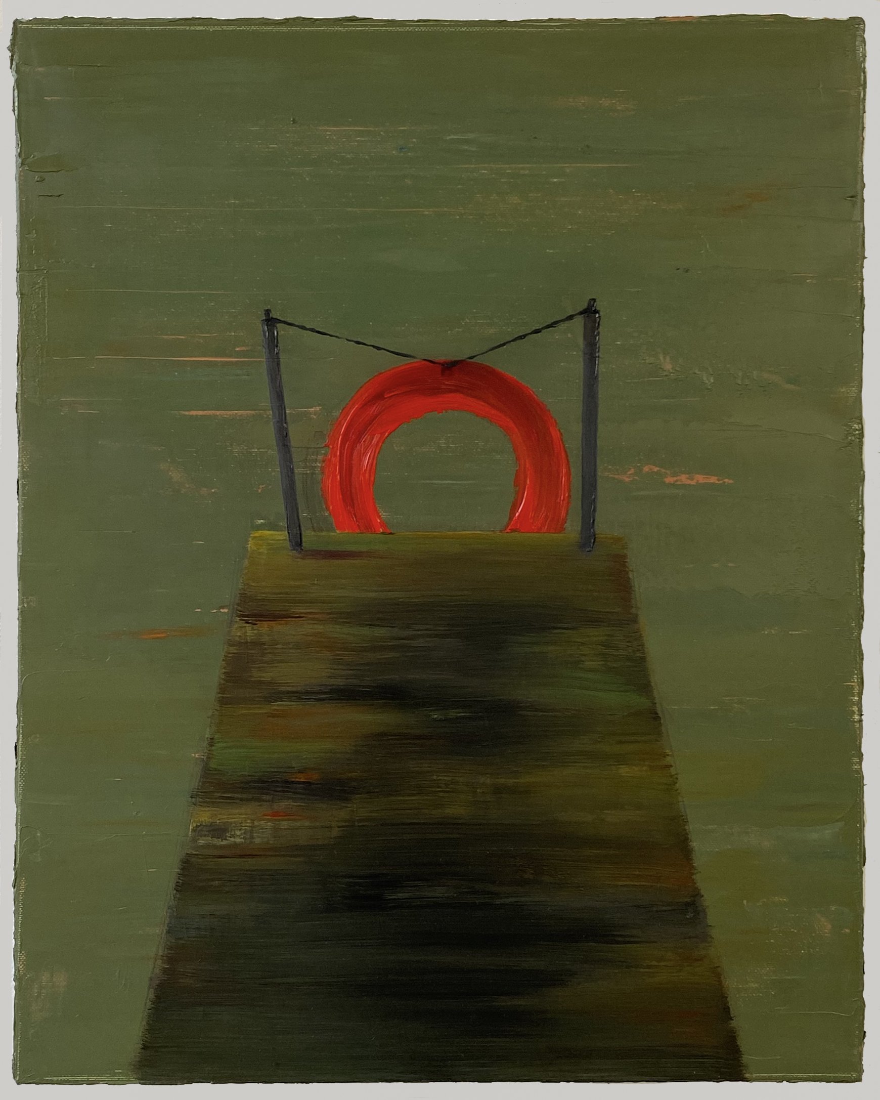 A Sun, 2026. Oil on canvas, 50 x 40 cm