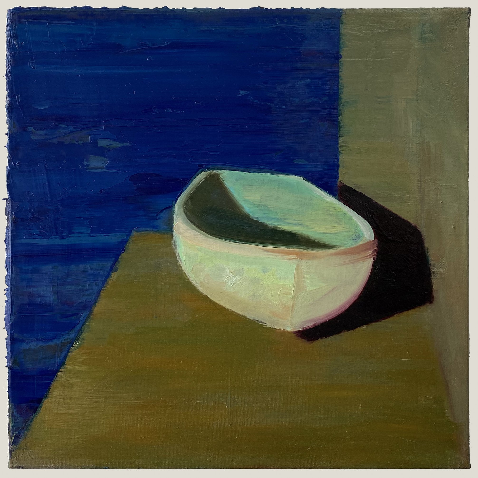 A Boat-2, 2026. Oil on canvas, 40 x 30 cm