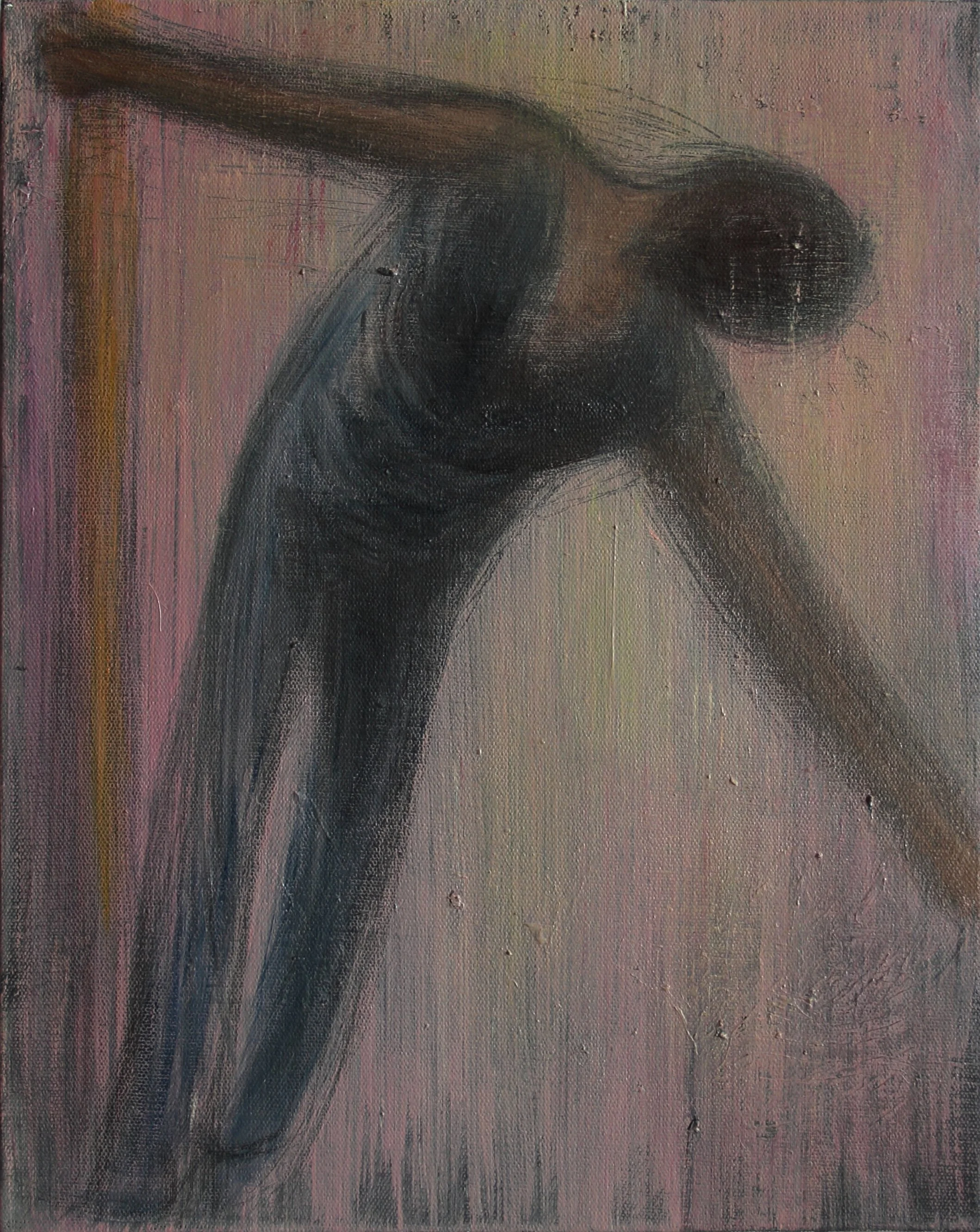 Wing, 2020. Oil on canvas, 50 x 40 cm
