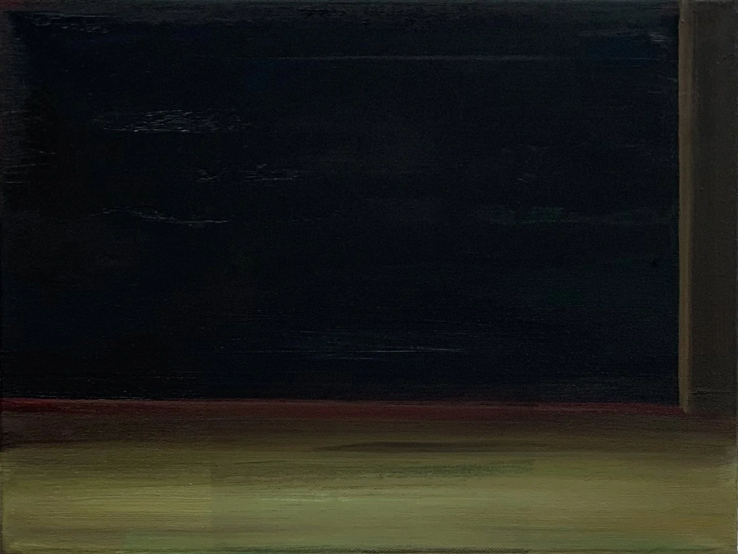 Stillness-IX, 2025. Oil on canvas, 30 x 40 cm