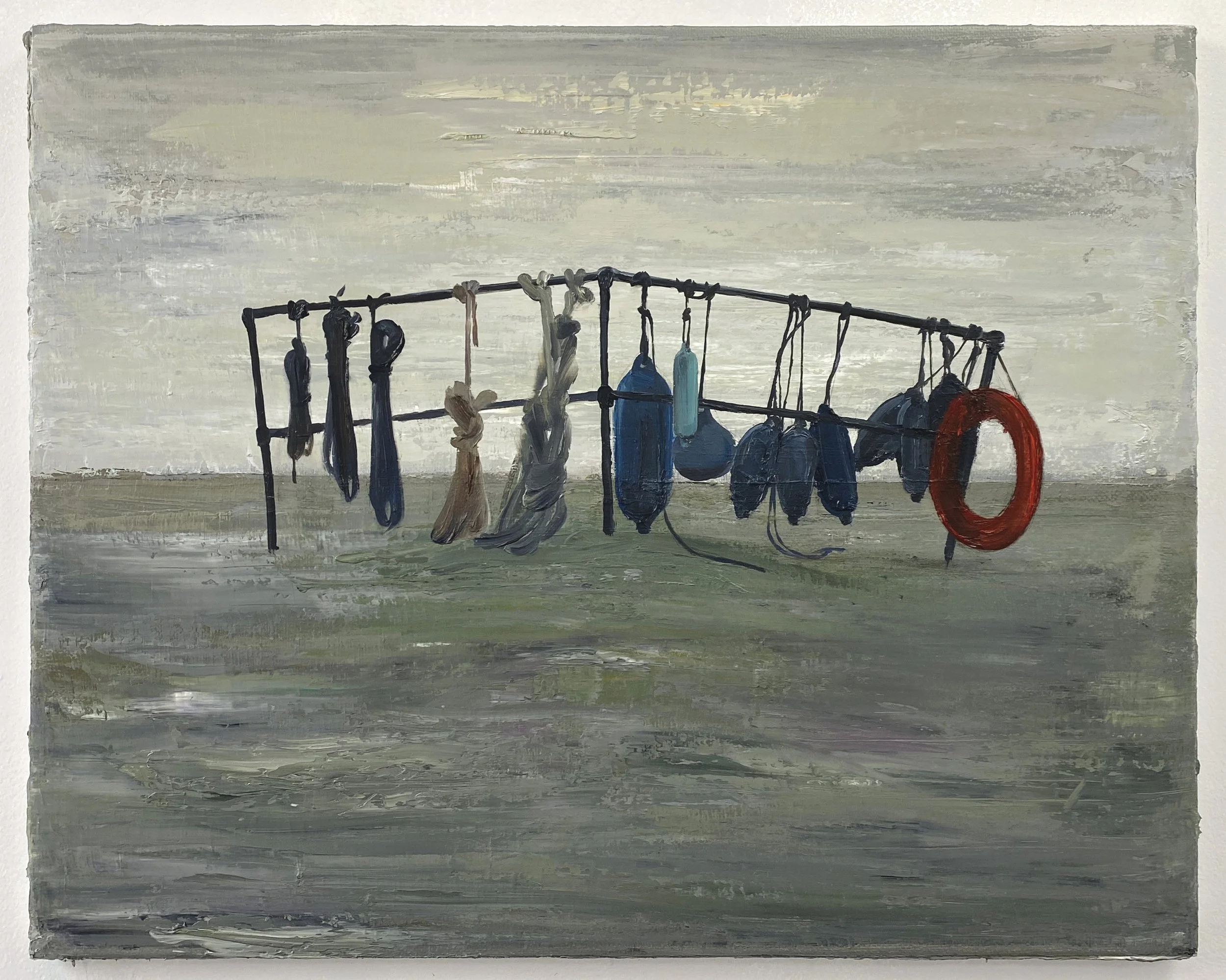 Late Winter, 2025-2026, Oil on canvas, 61 x 76 cm