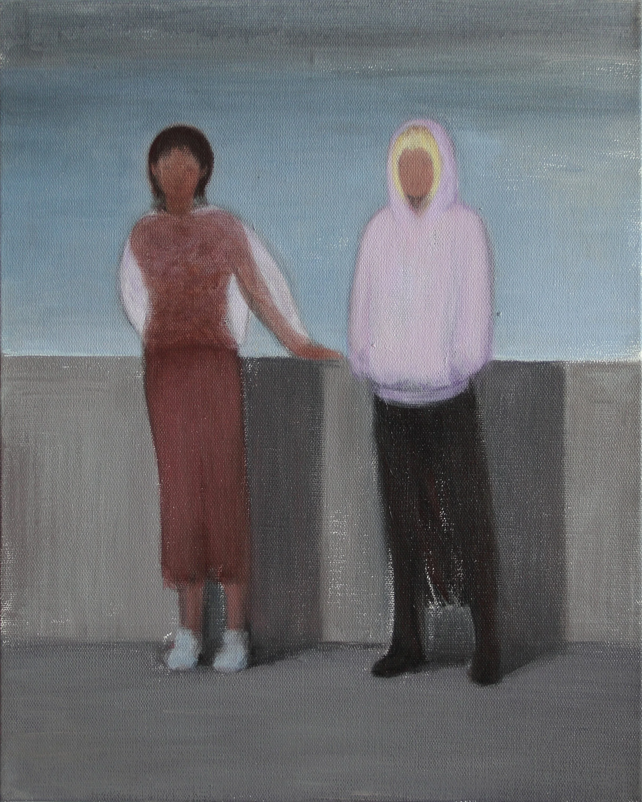 Afternoon Wind, 2020. Oil on canvas, 50 x 40 cm