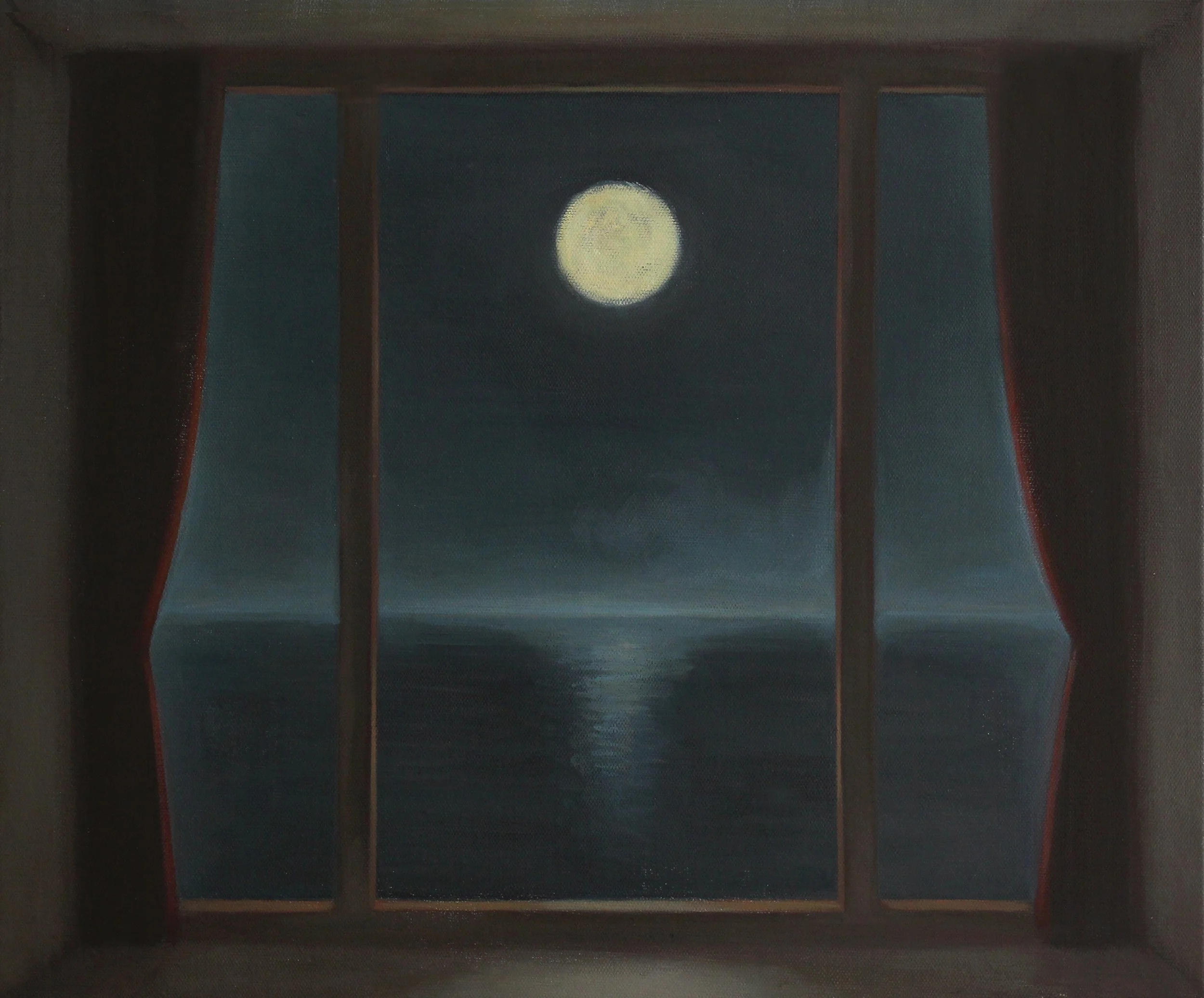 The Peninsula, 2023. Oil on canvas, 50 x 60 cm