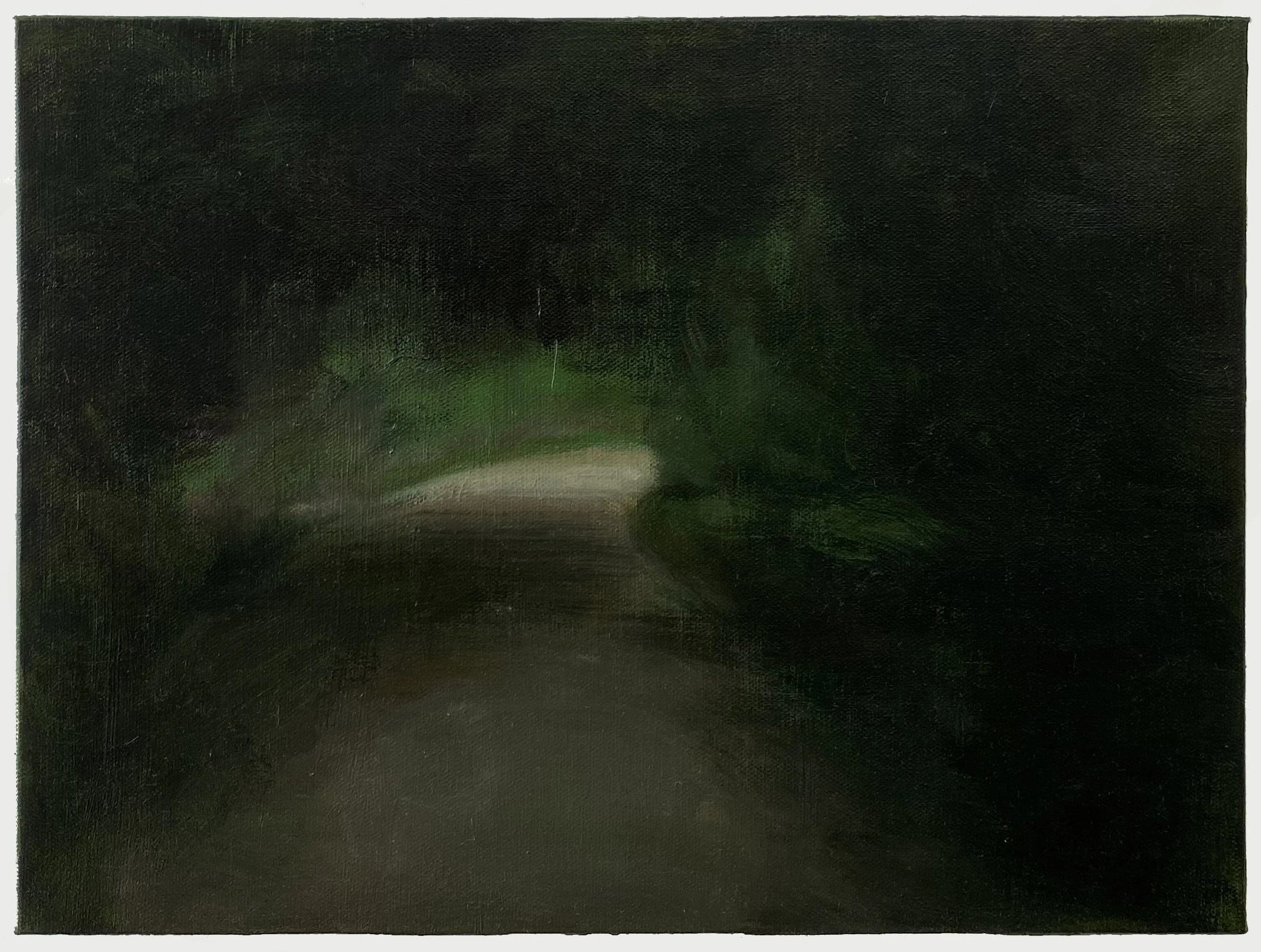 Way Home, 2025. Oil on canvas, 30 x 40 cm