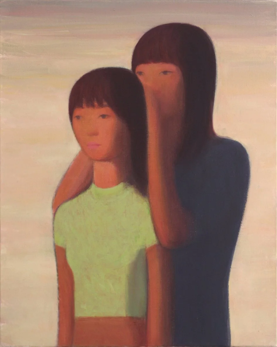 Red Face, 2022. Oil on canvas, 50 x 40 