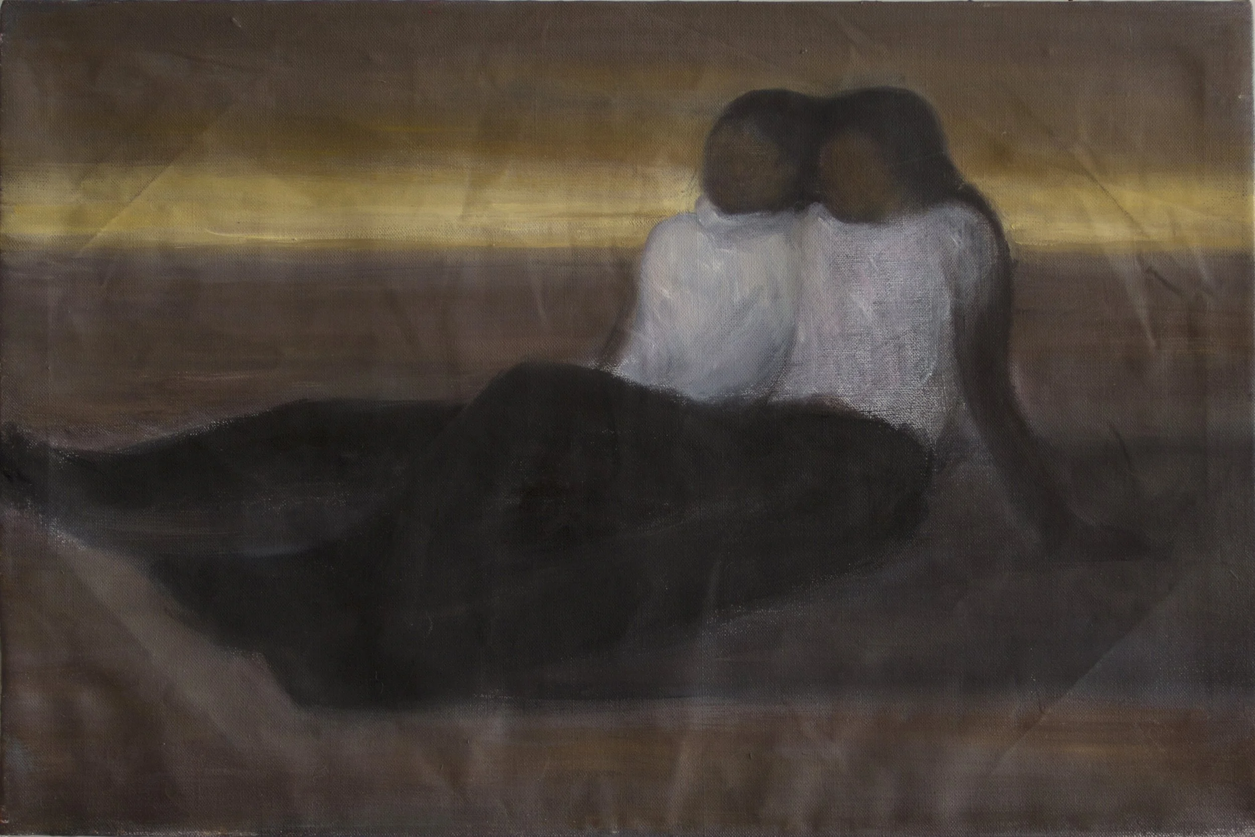 Horizon, 2021. Oil on canvas, 60 x 40 cm