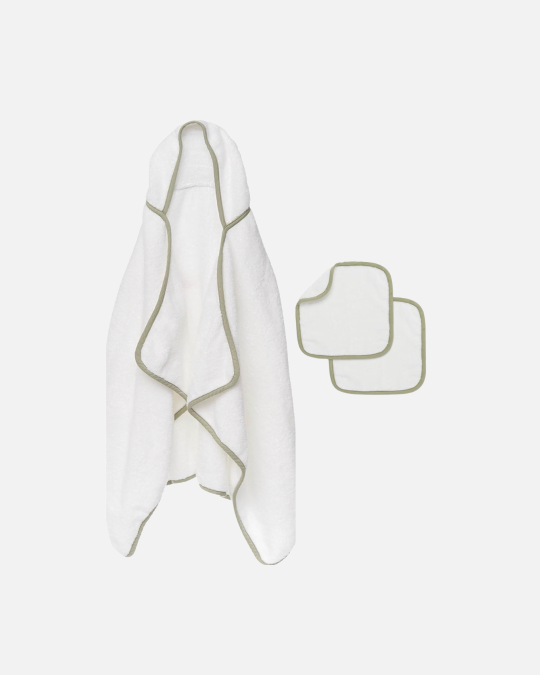 Hooded Towel and Washcloth Set