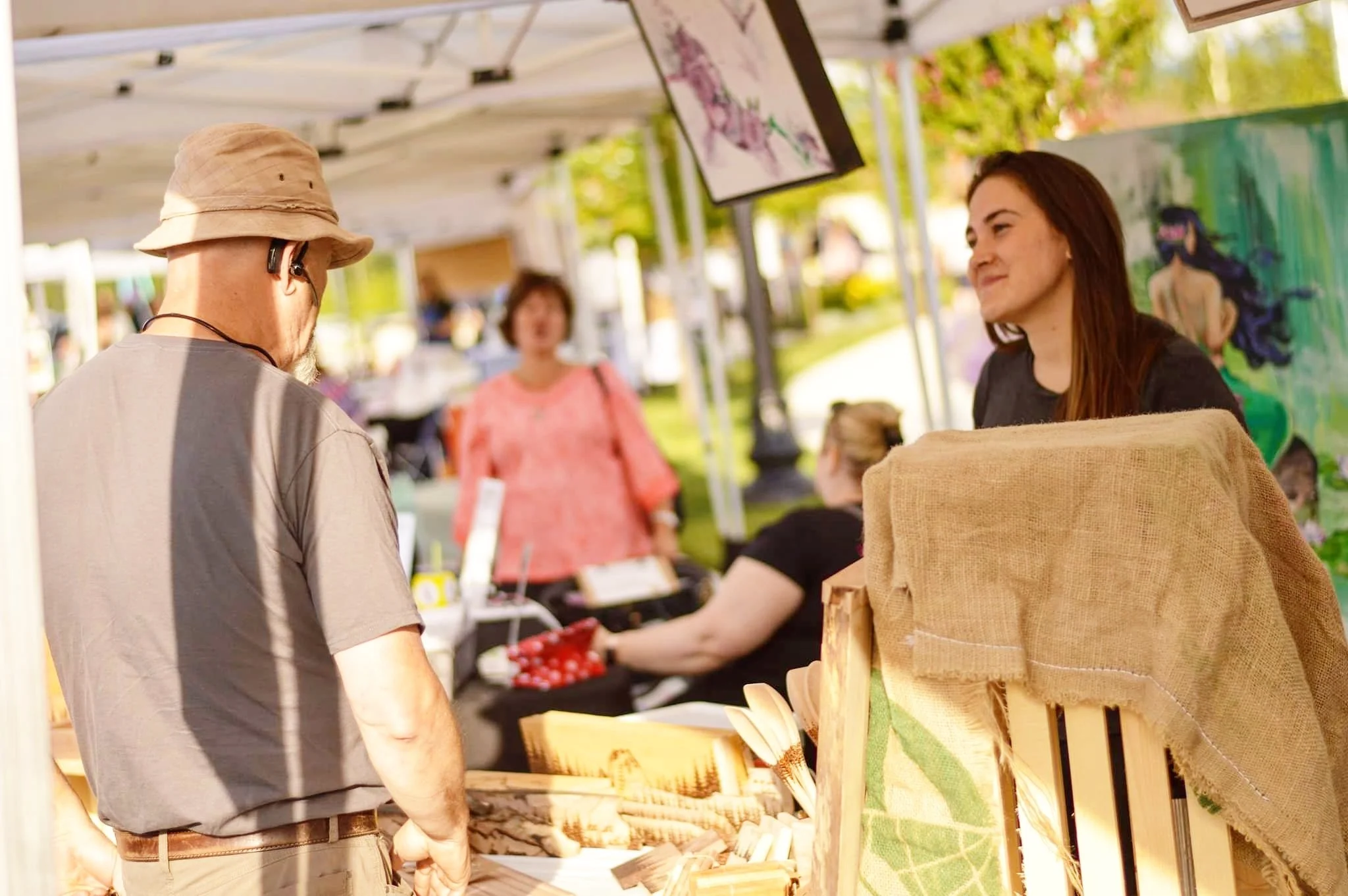 Ten Trails Art Fair, weekly 2019.