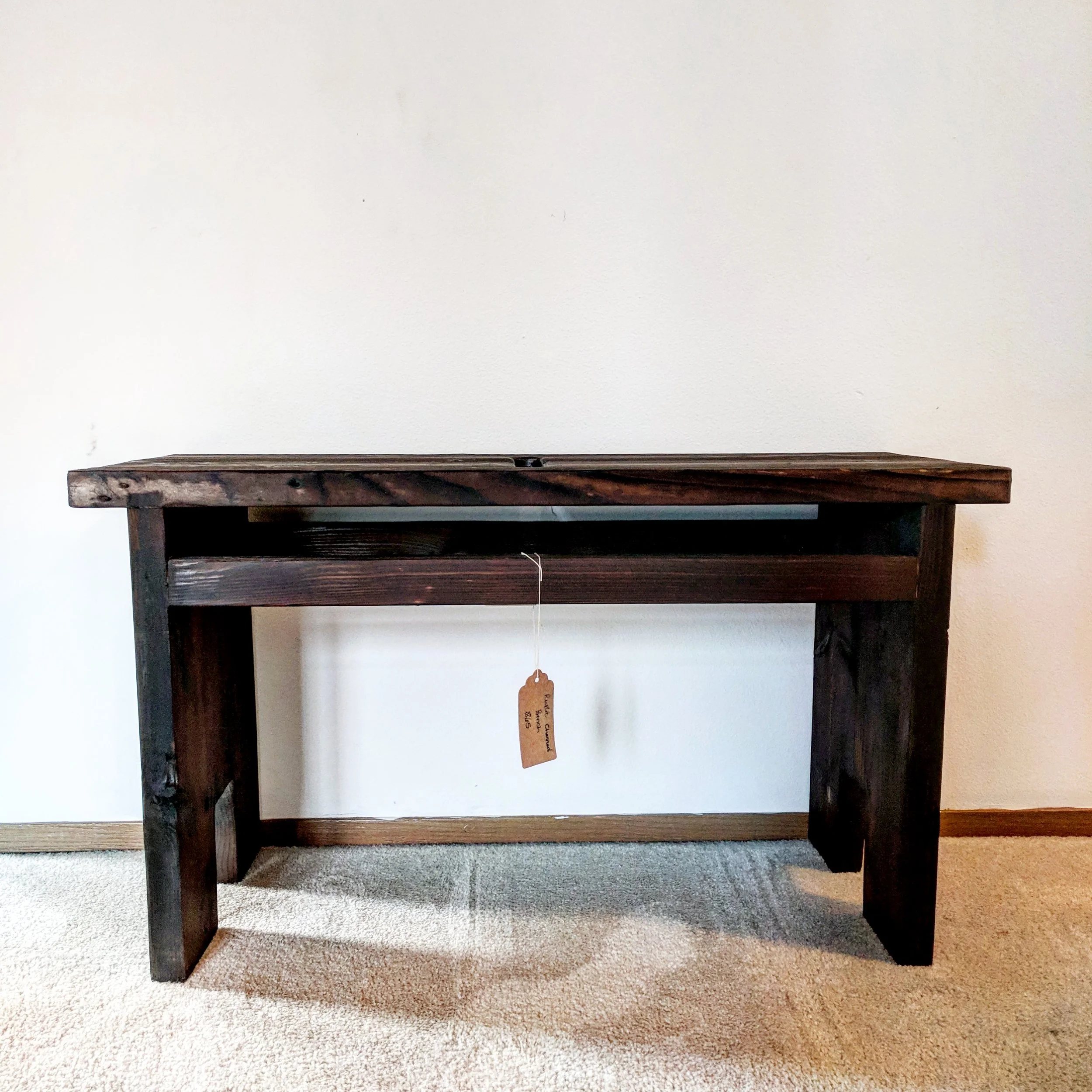 Simple Sho Sugi Ban bench