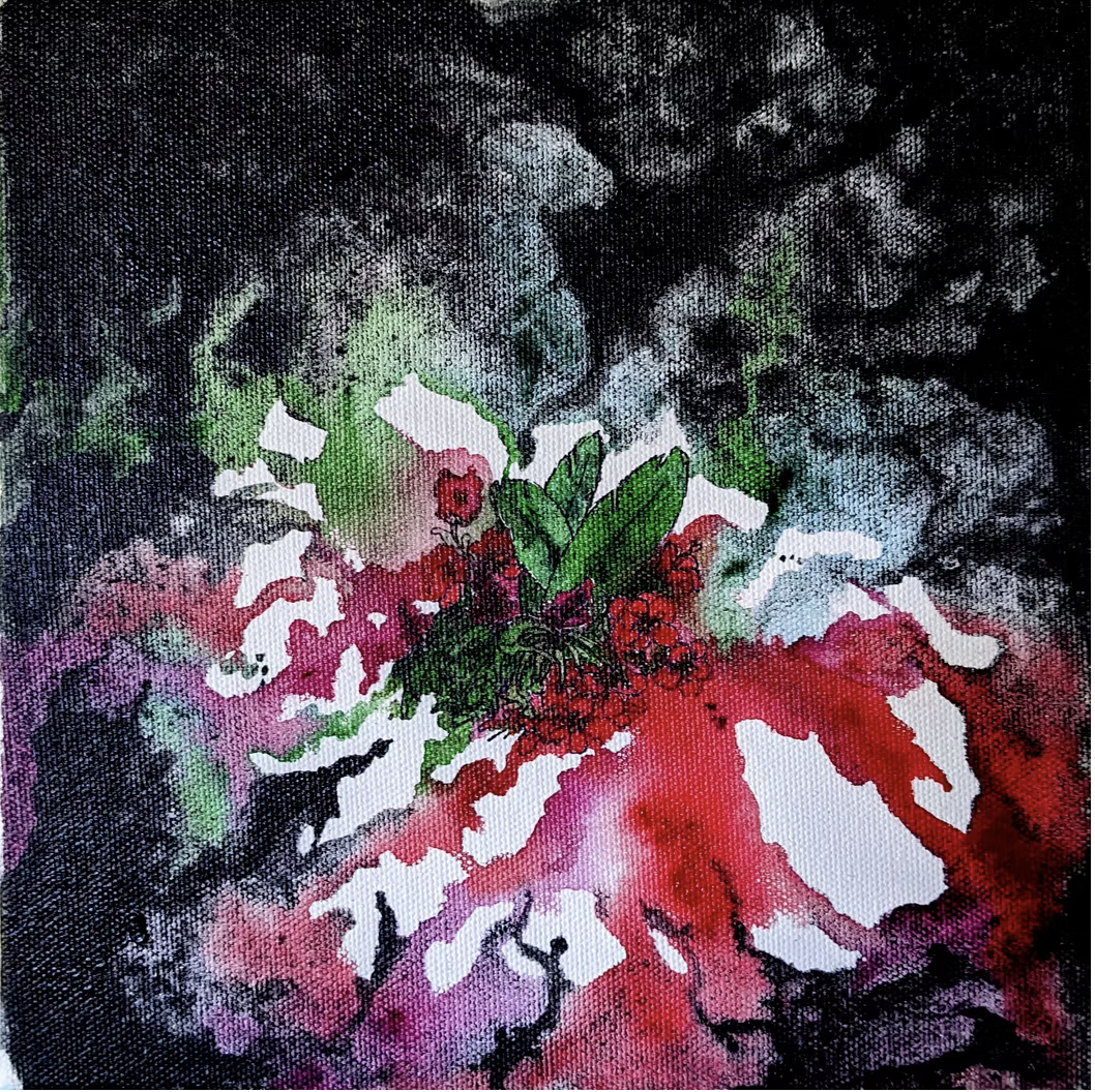 Bleeding Color.
Featured as AAPI Mental Health Awareness artwork winner, 2022.