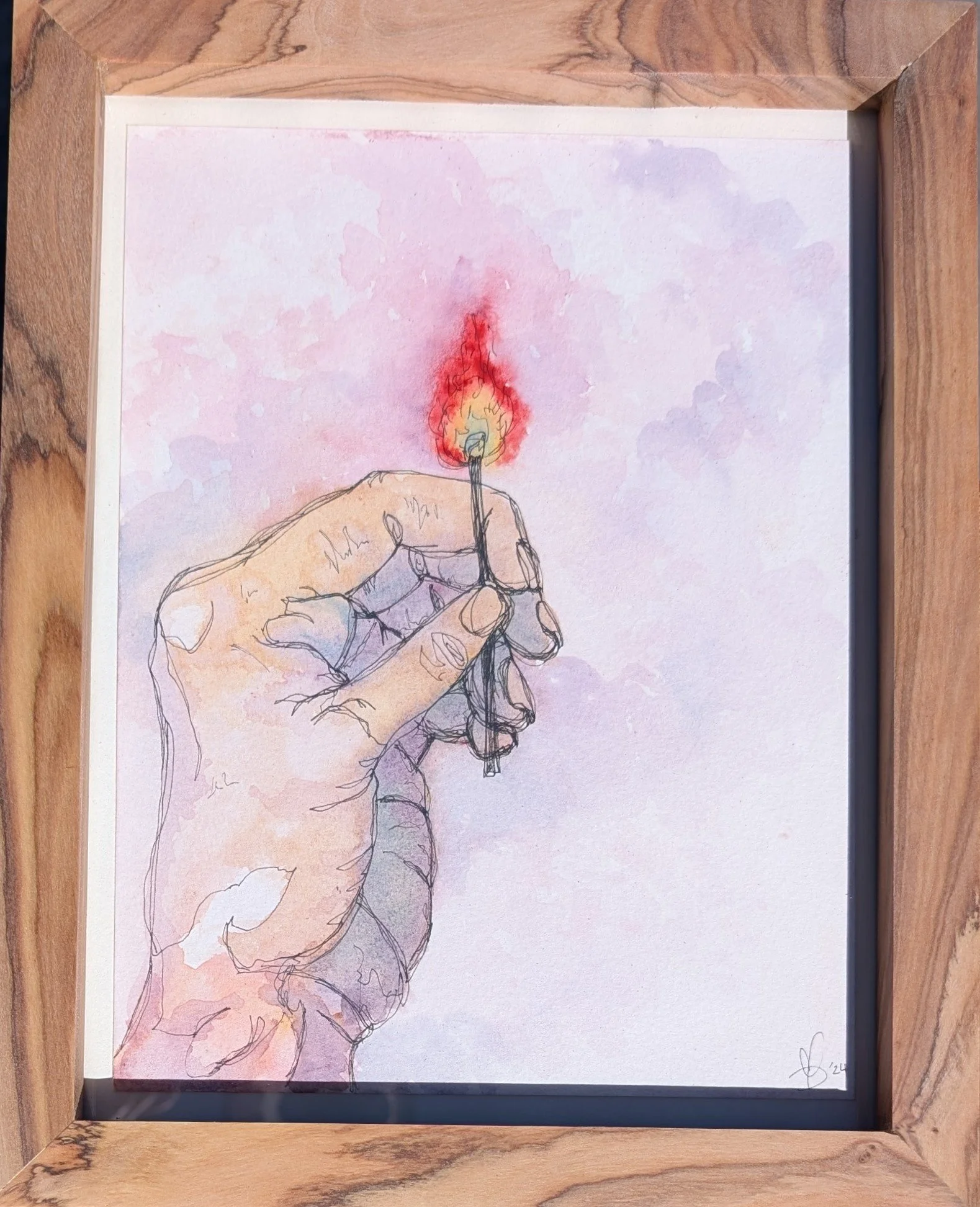 Light for the Future.
Part of a series examining different forms of trauma and how they exist within us and transform throughout our lives.
Featured in Midsummer exhibition at Wailoa Art Center, 2025.