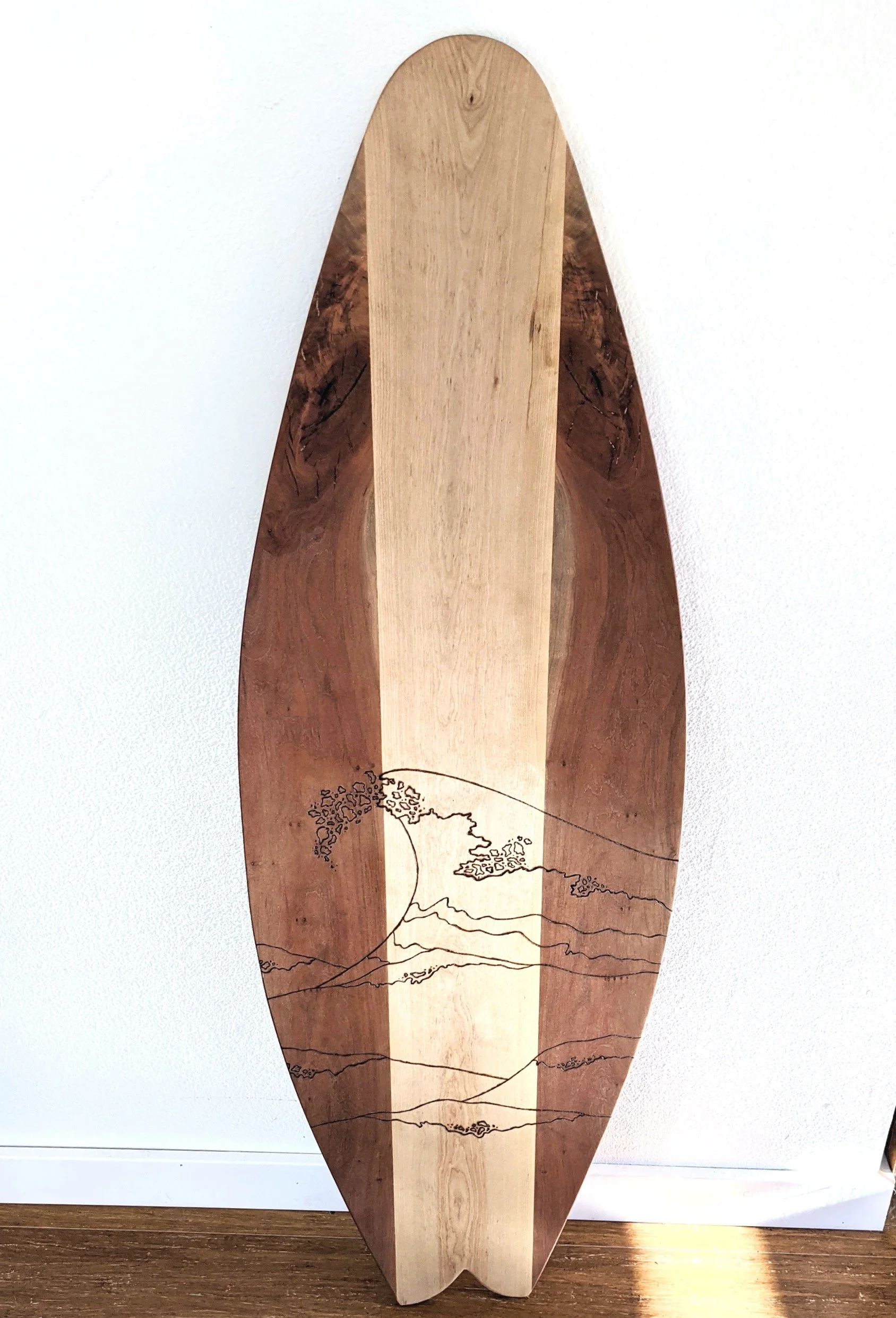 Custom skimboard.