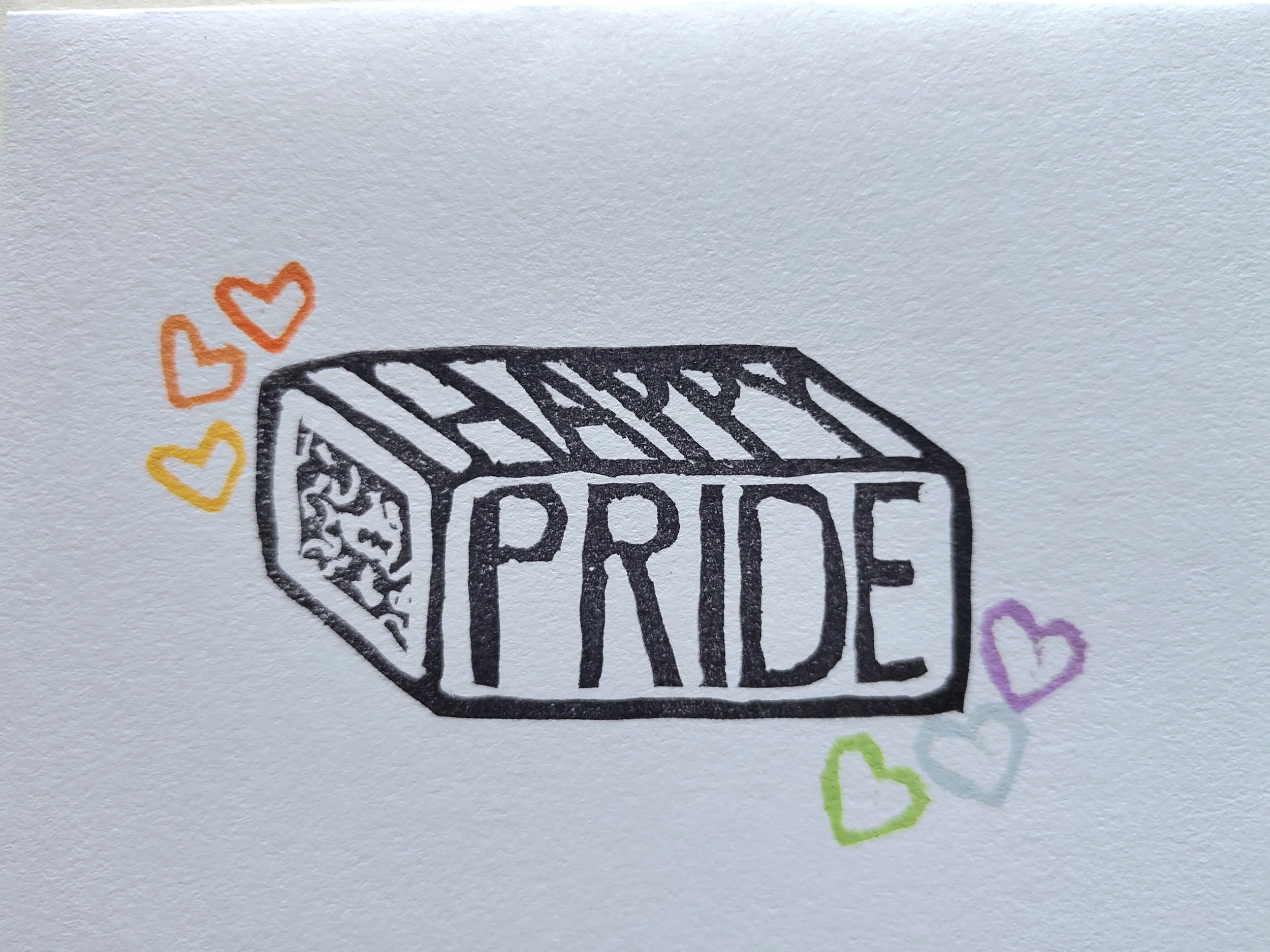 Printed PRIDE Cards