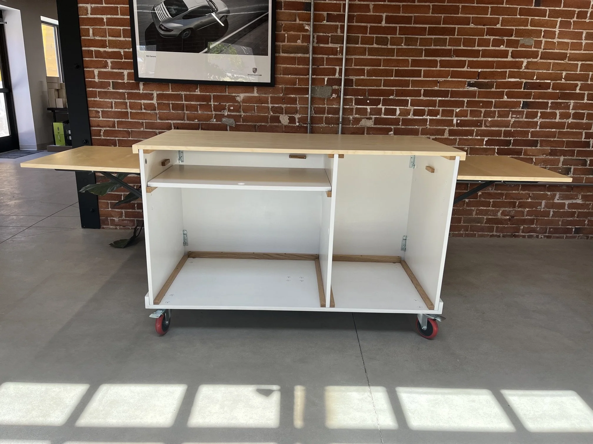 Custom Coffee Cart for Flat Six Coffee Co.