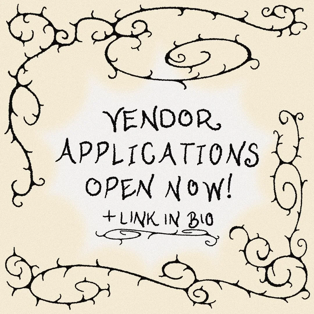 🗣️Vendor applications are open NOW!!

We have THREE event this August, click the link in our bio NOW or go at wonderzmarket.com to start the vendor process!

We are seeking vendors of all sorts, vintage and handmade artists of any medium will be con