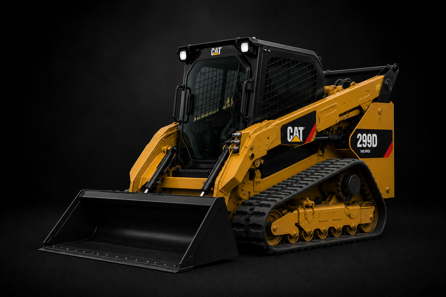 CAT 299D TRACKED SKID STEER