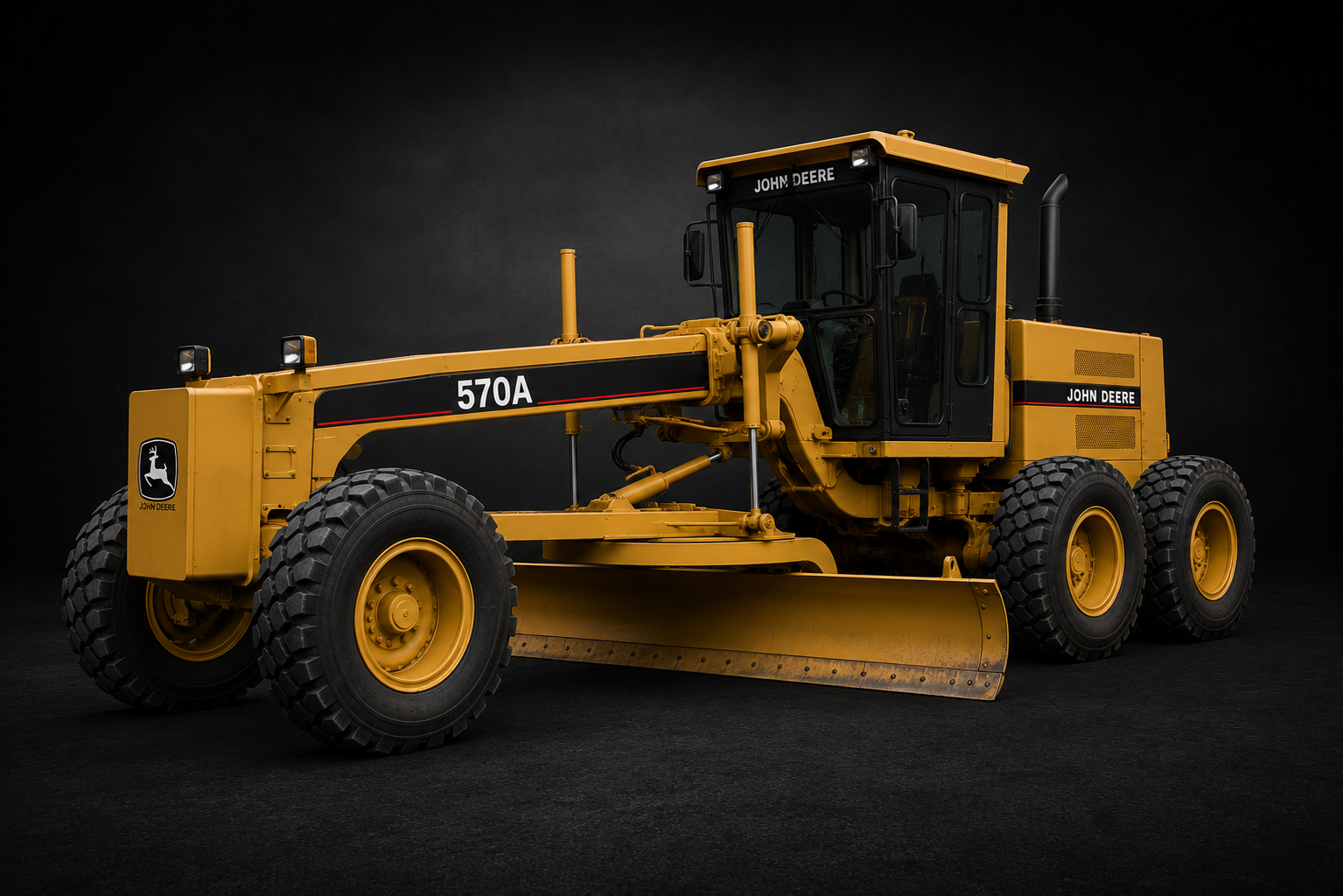 JOHN DEERE 570A GRADER