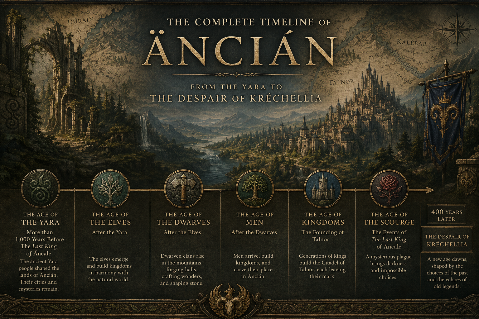 The Complete Timeline of Äncián